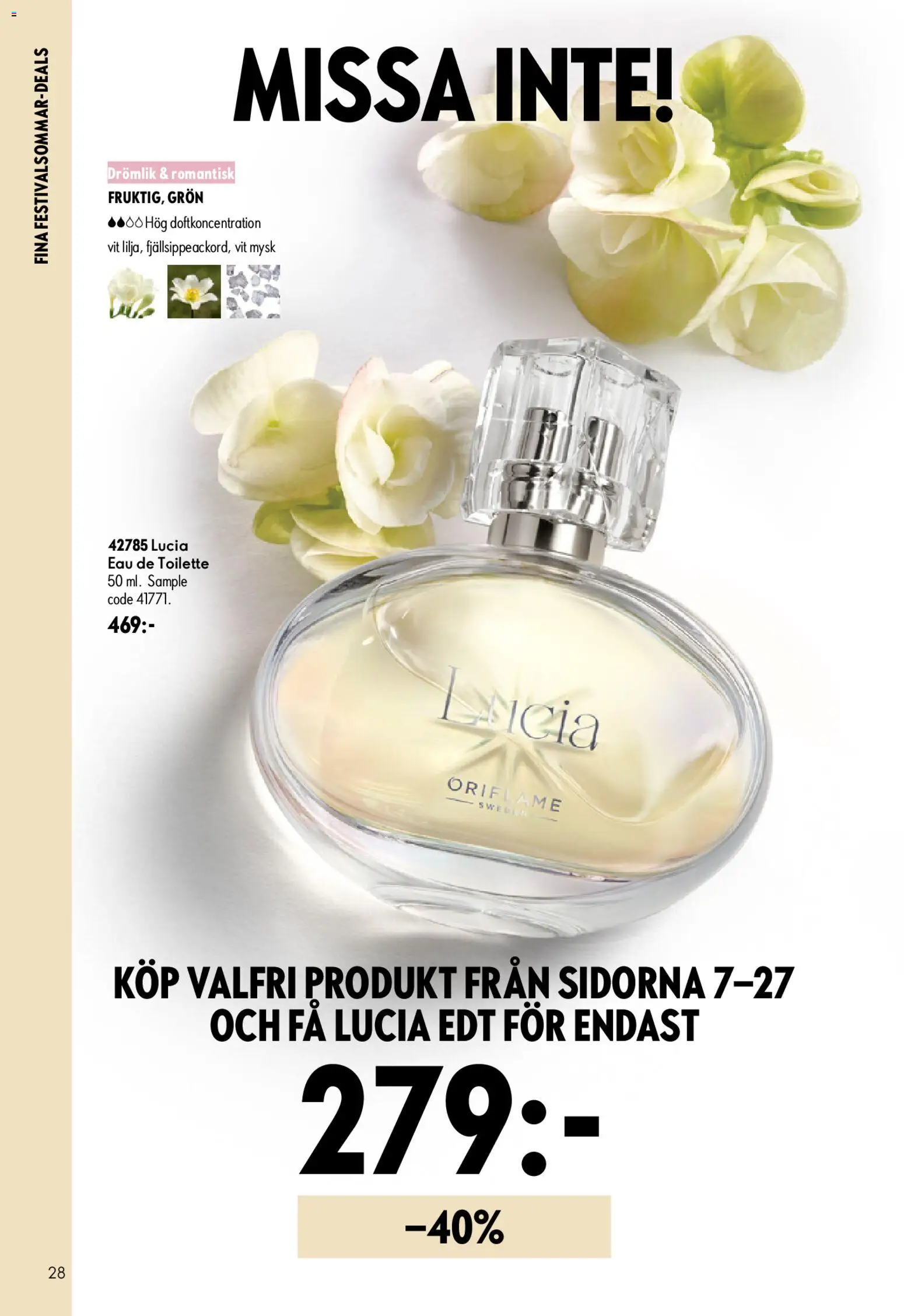 Oriflame reklamblad aktuell från 15/07/2026 | Sida: 28