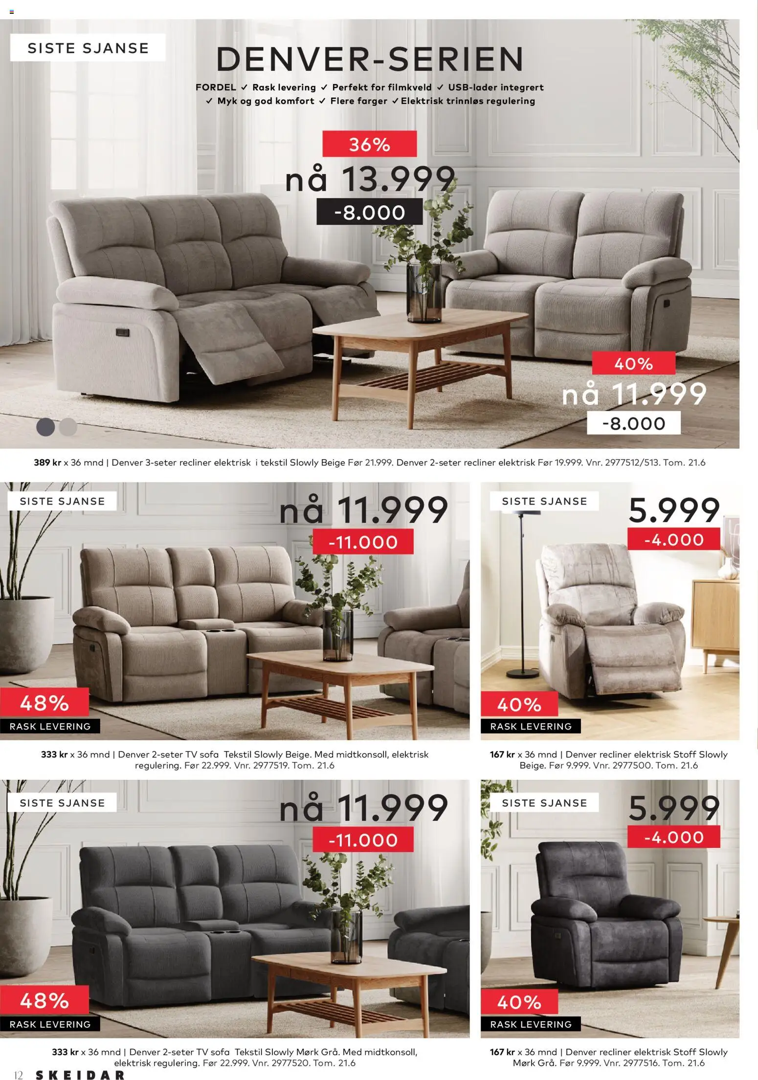 {H1} | Side: 12 | Produkter: Tv, Sofa