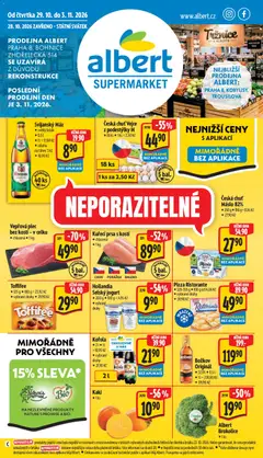 Náhled letáku Albert leták - Supermarket  Bohnice od 28.10.2026