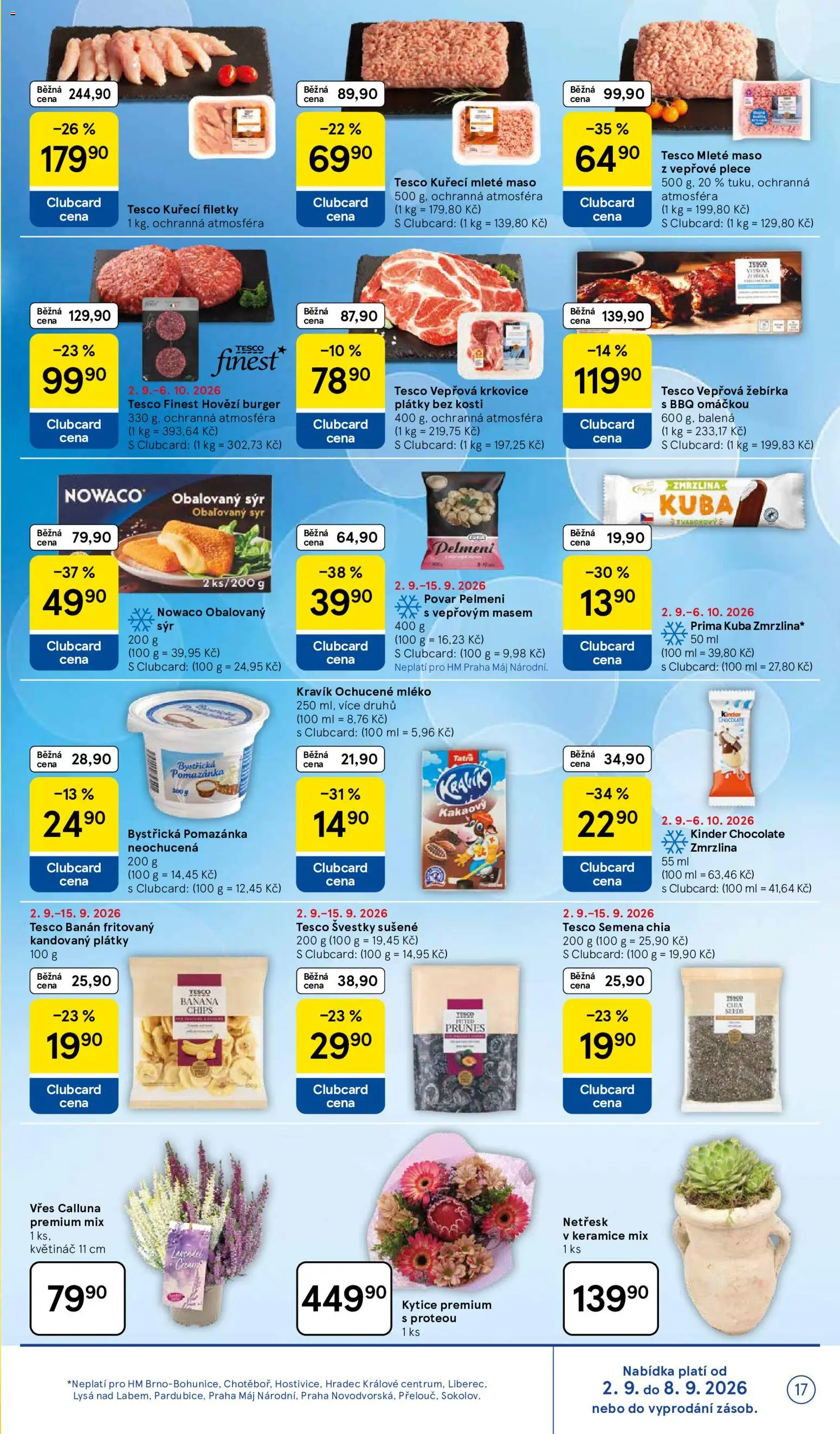 Tesco leták - Hypermarket od 02.09.2026 | Strana: 17