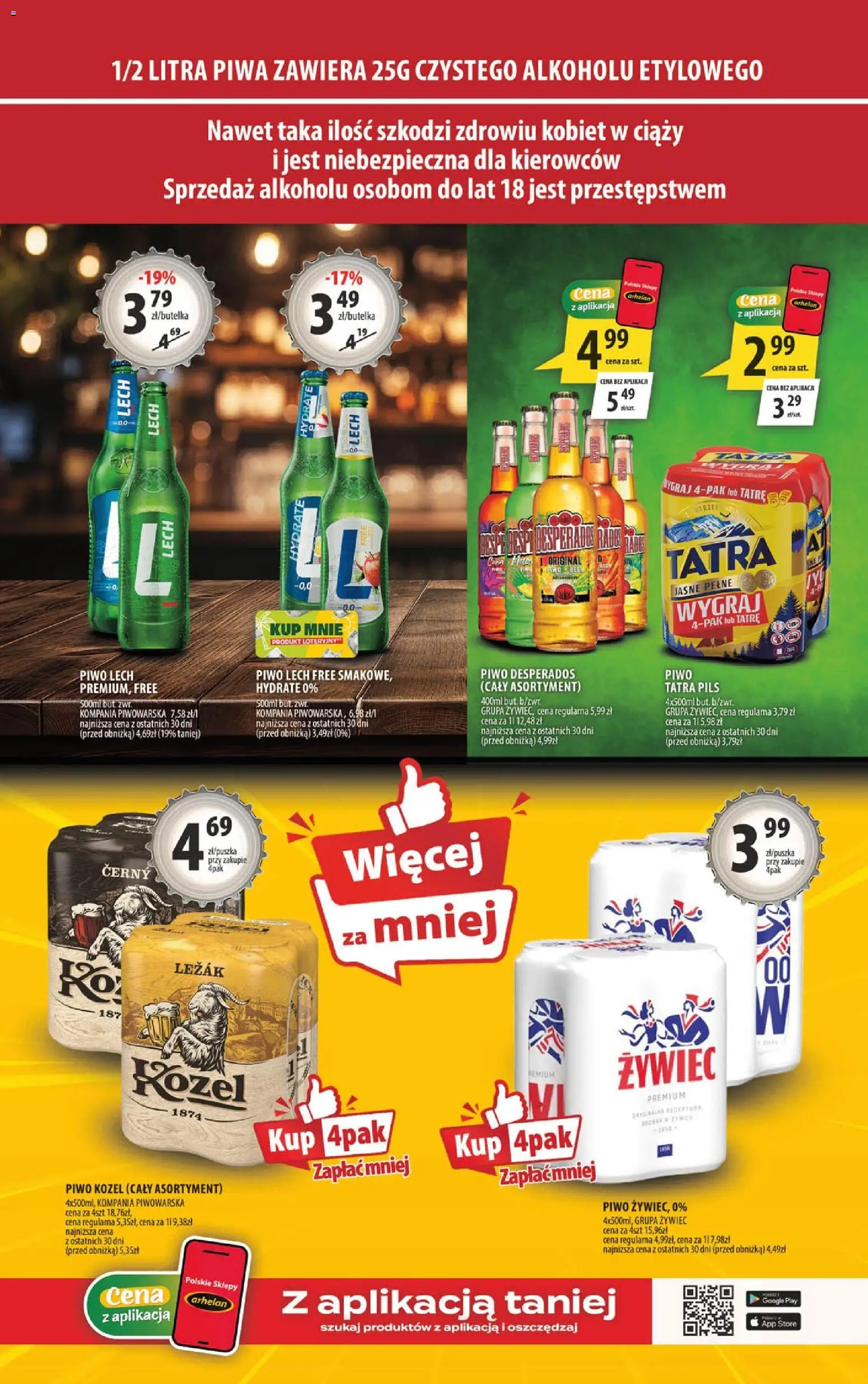 Arhelan gazetka od 01.06.2026 | Strona: 15 | Produkty: Leżak, Piwo Desperados, Piwo, Piwo kozel