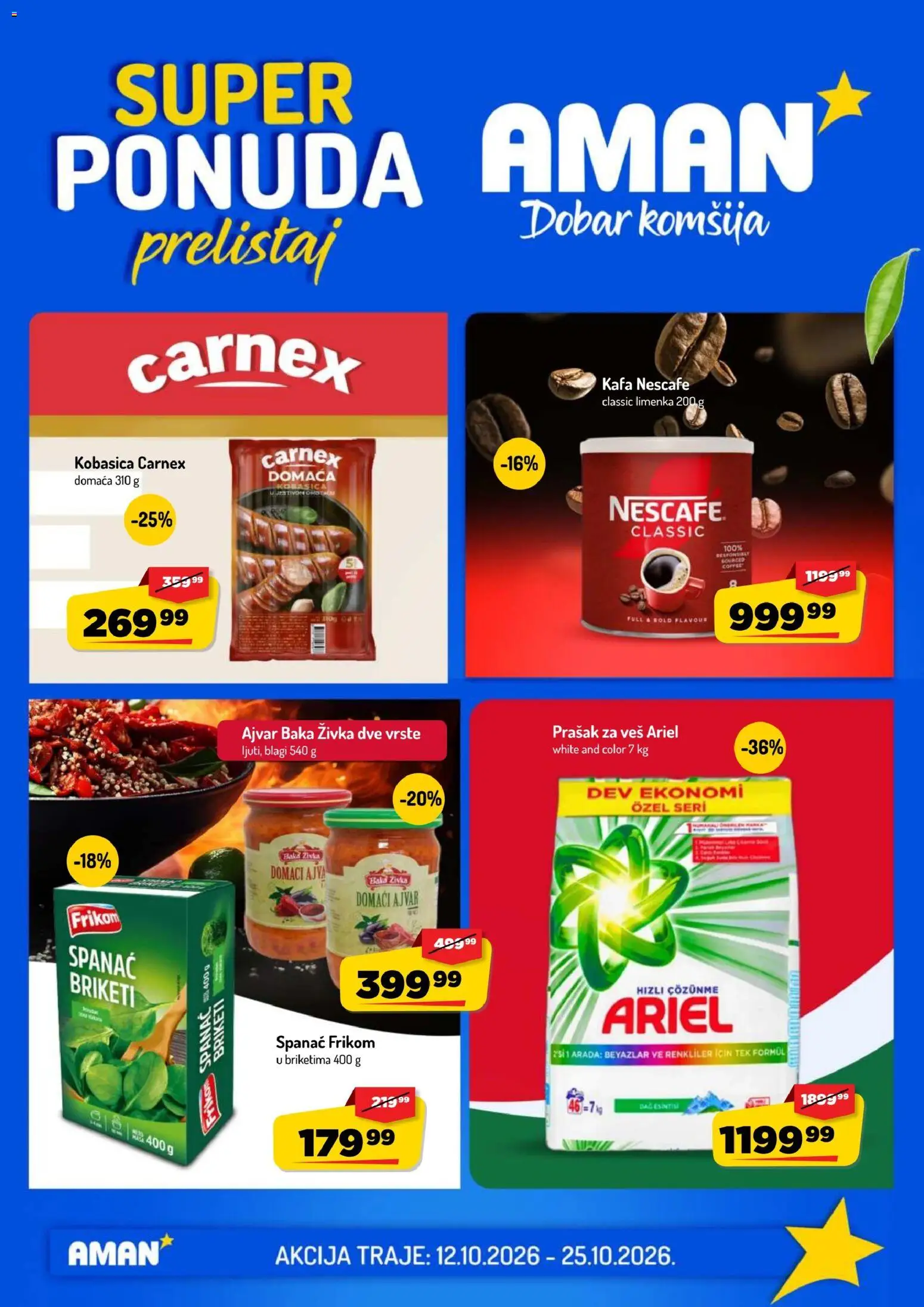 Aman katalog - važi od 12.10.2026 | Strana: 1