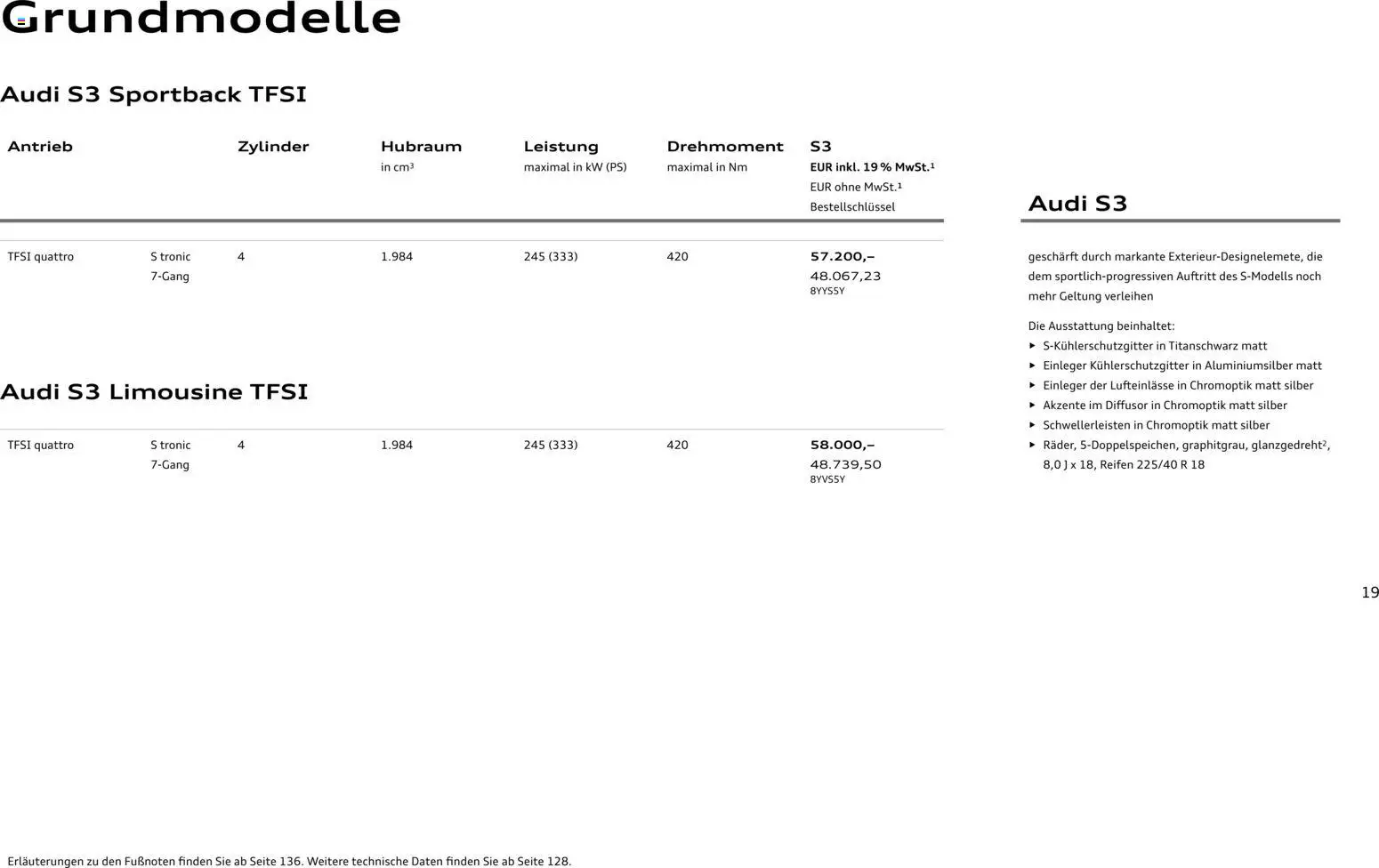 Audi A3 – gültig ab 28.10.2025 | Seite: 19 | Produkte: Ladekabel