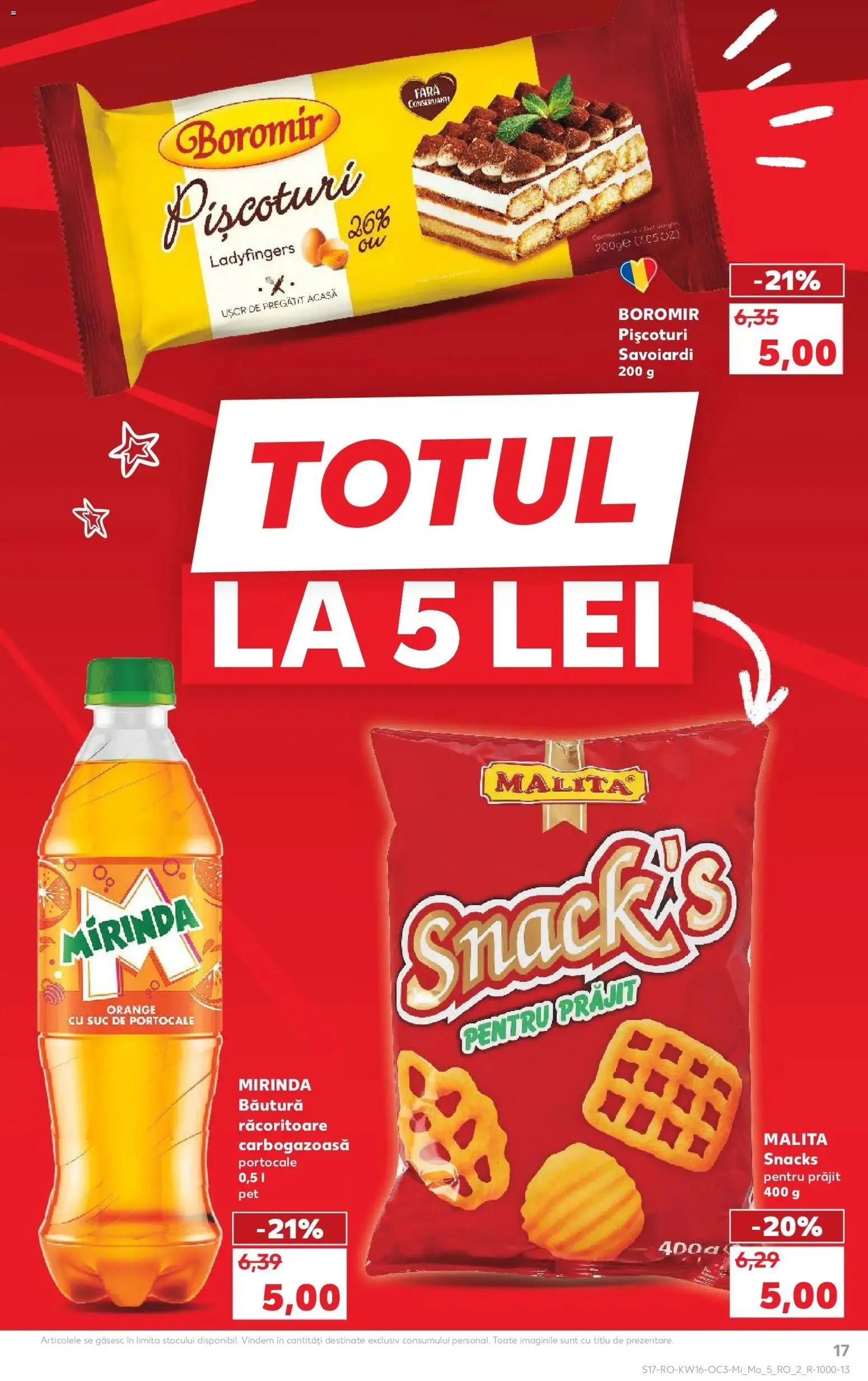 Noul catalog Kaufland – valabil de la 15.04.2026 | Pagină: 17 | Produse: Suc, Portocale