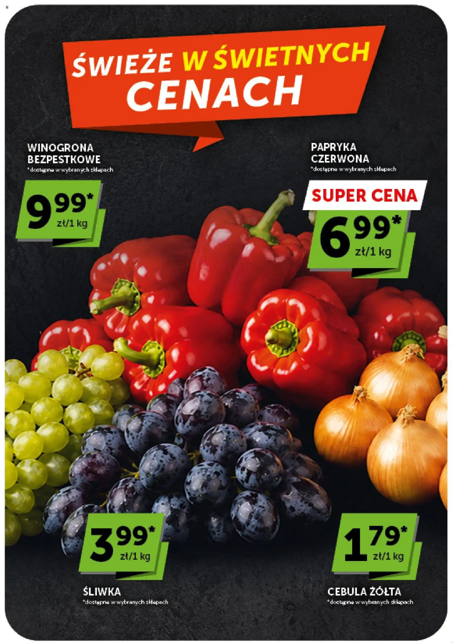 Euro Sklep gazetka od 10.09.2026 | Strona: 14 | Produkty: Winogrona, Cebula, Papryka