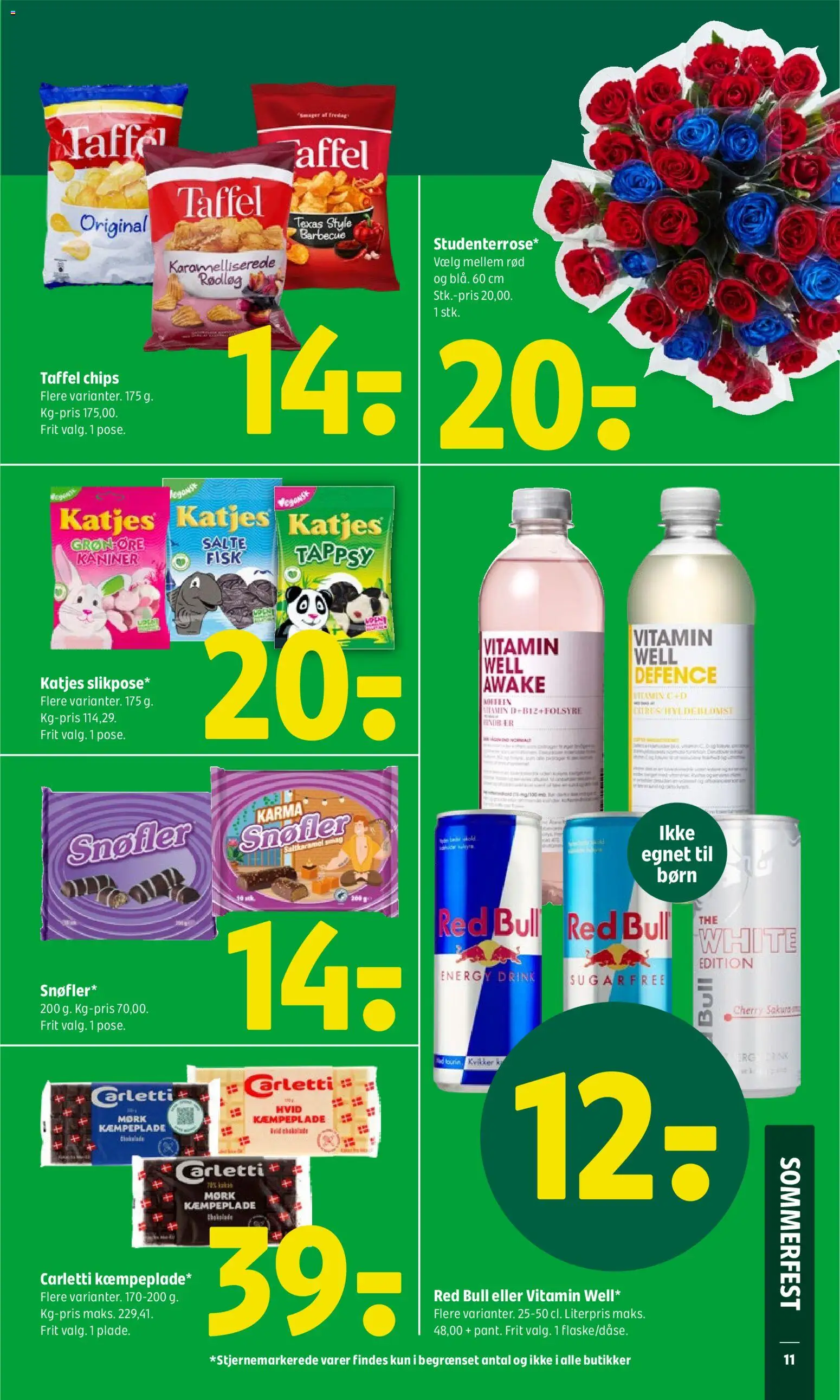 Coop 365 tilbudsavis – gyldig fra 18.06.2026 | Side: 13 | Produkter: Fisk, Chips, Rødløg, Cherry