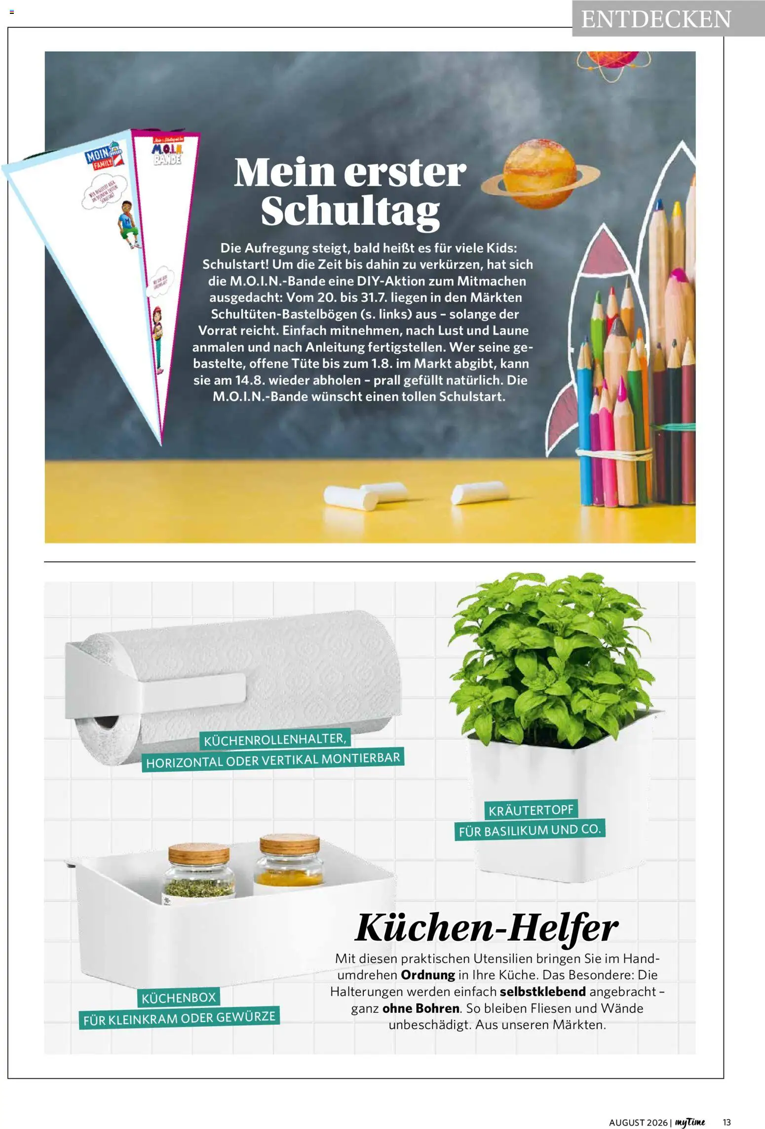Famila Nordwest myTime August 2026 – gültig ab 01.08.2026 | Seite: 13 | Produkte: Gewürze