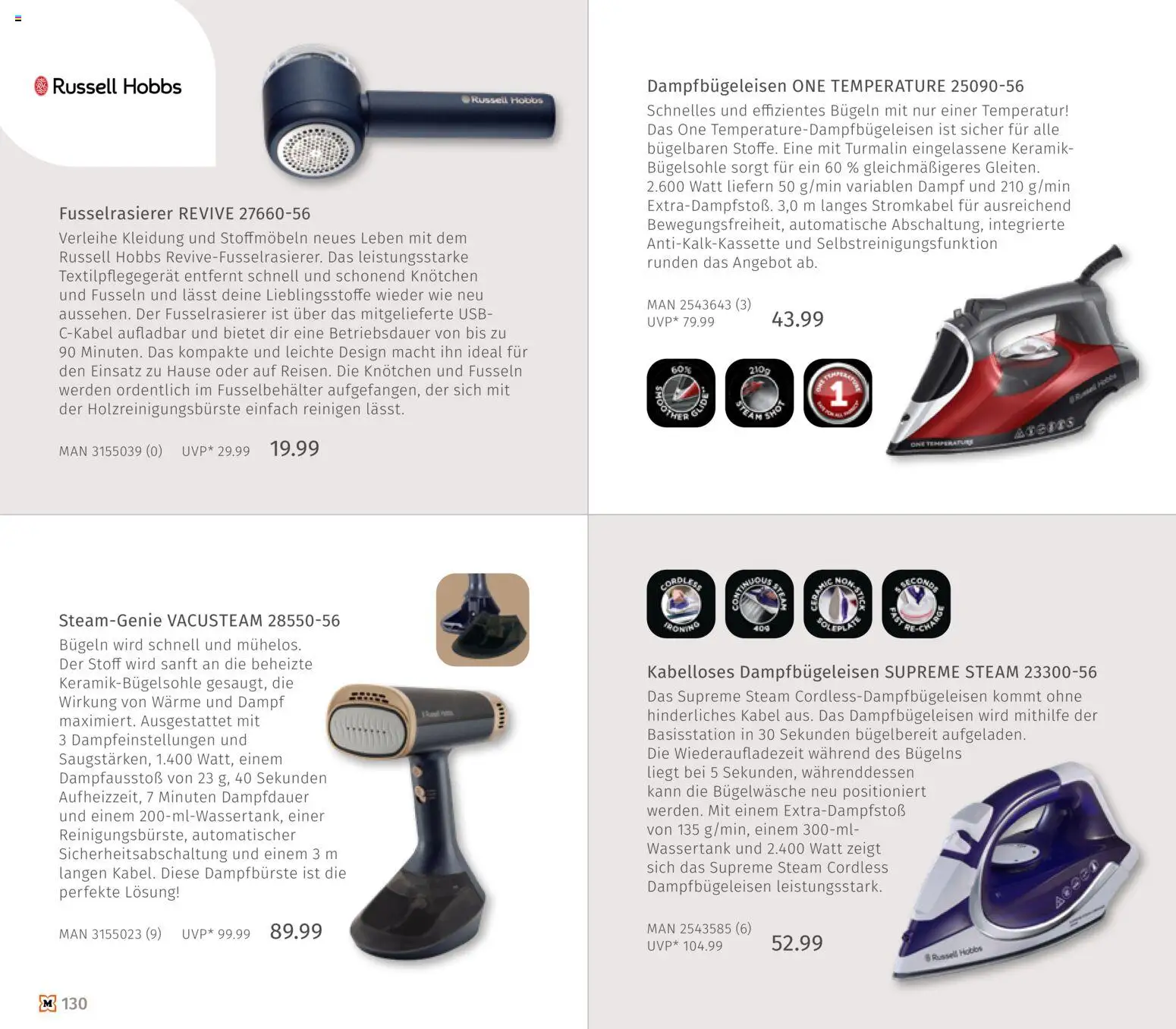 Müller Haushaltskatalog – gültig ab 01.10.2026 | Seite: 130 | Produkte: Kabel, USB