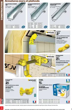 Brico Dépôt - Prévisualisation de Brico Dépôt L'officiel du bricolage valide à partir de 16/06/2026 | Page: 44 | Produits: Laine de verre