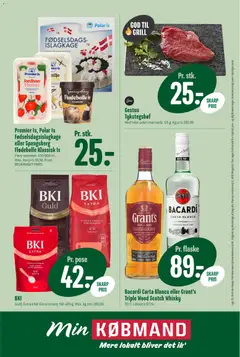 Min Købmand - Tilbudsavis uge 25 - 26 gyldig fra 12.06.2026 | Side: 14 | Produkter: Kaffe, Jordbær, Flødeis, Is