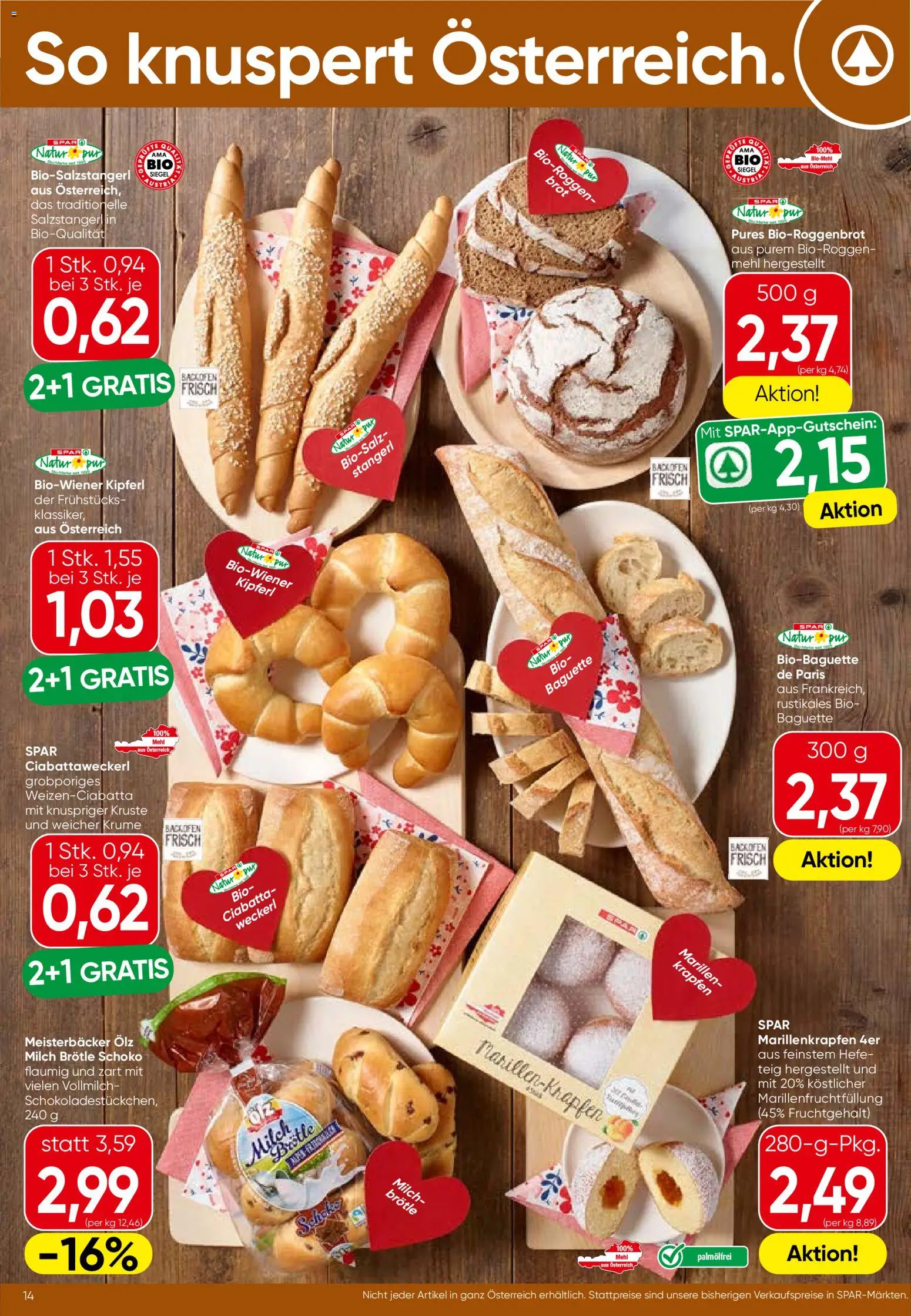 Spar Flugblatt gültig ab 22.10.2026 | Seite: 14