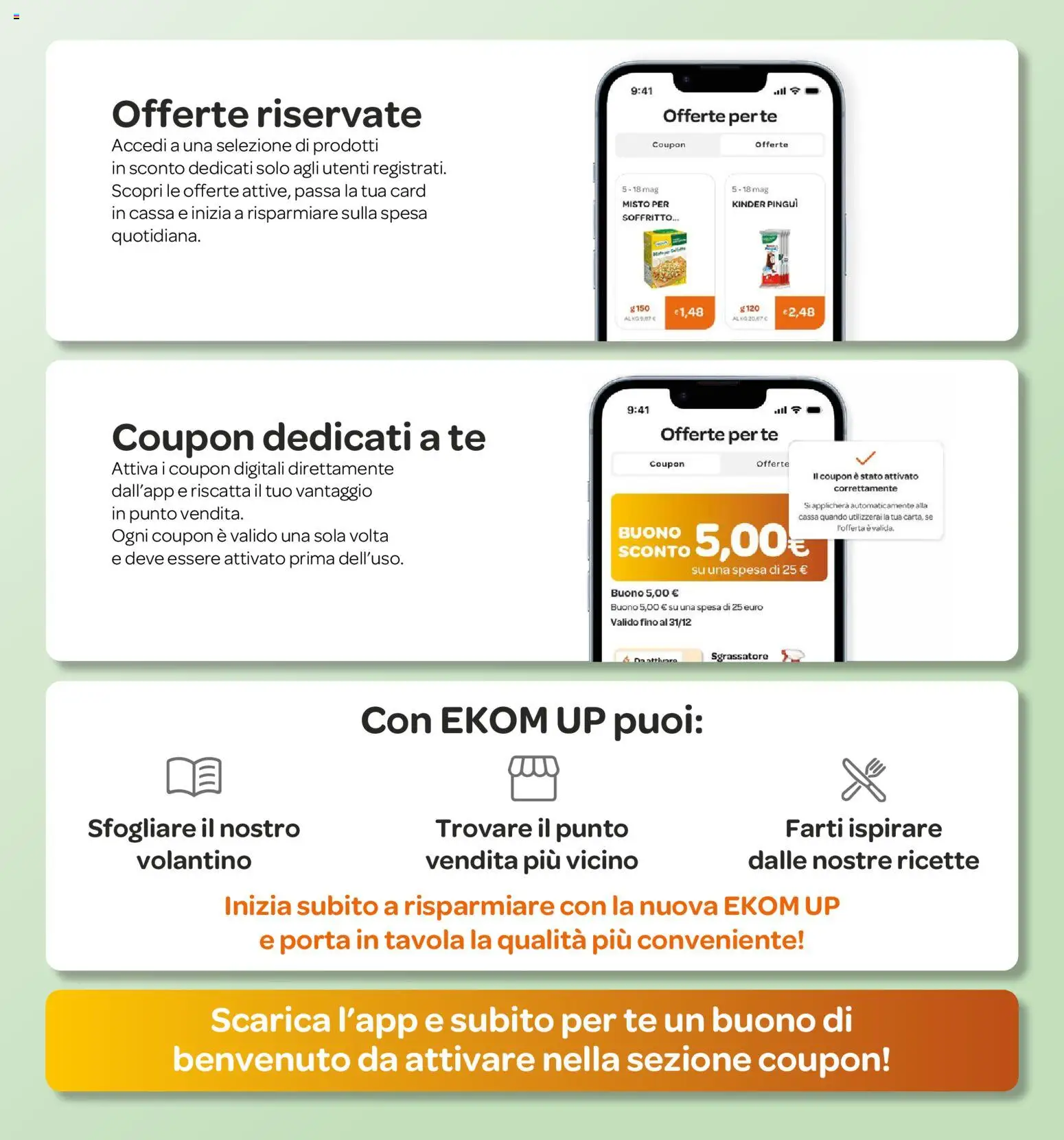 Volantino Ekom del 16.06.2026 | Pagina: 3 | Prodotti: Tè, Sgrassatore