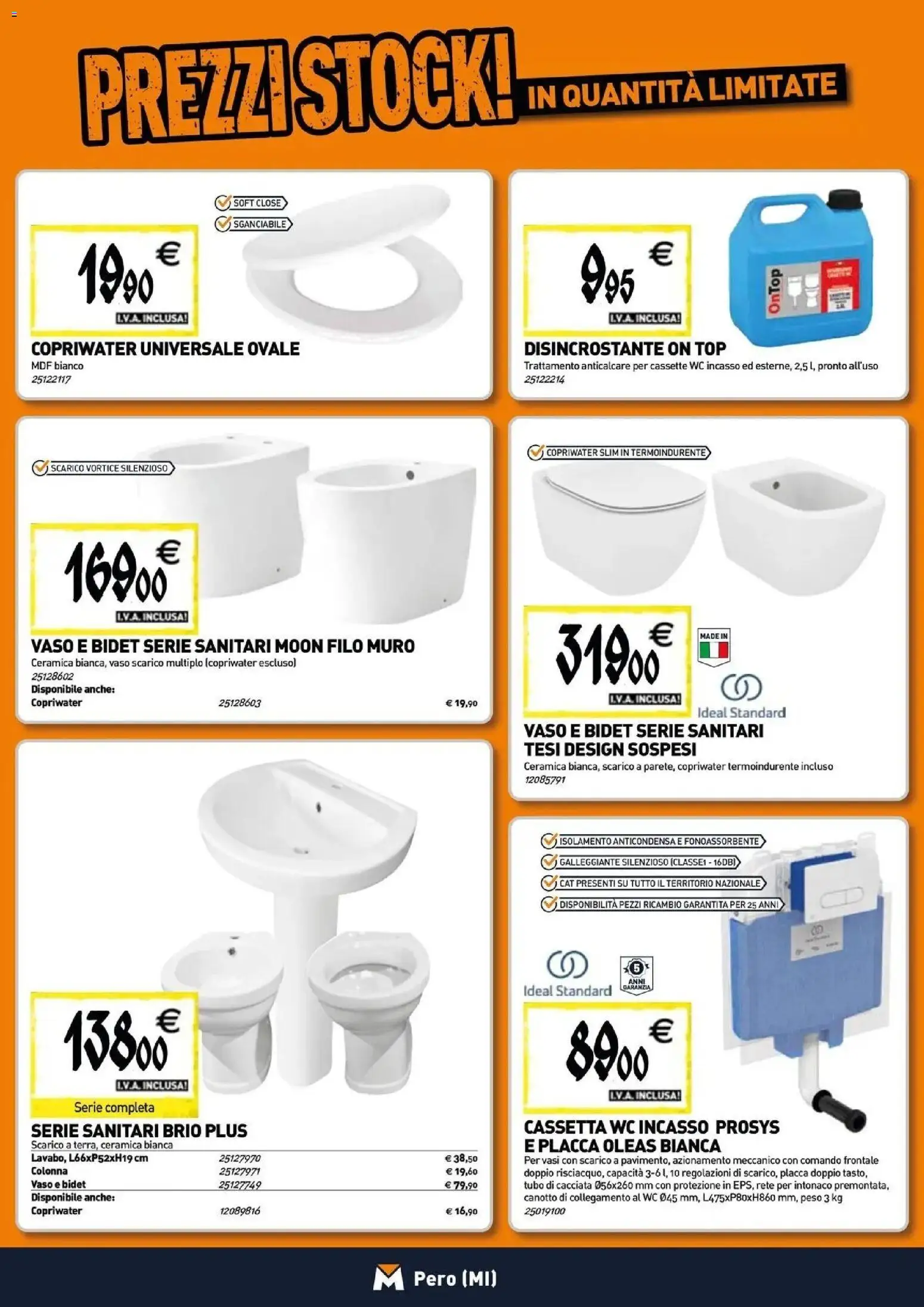 Volantino TECNOMAT del 29/10/2026 | Pagina: 4 | Prodotti: Anticalcare, Tubo, WC, Vaso