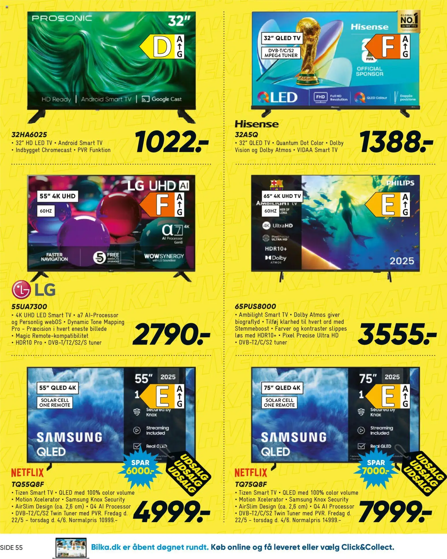 Bilka tilbudsavis – gyldig fra 29.05.2026 | Side: 14 | Produkter: Processor, Smart TV, TV, Navigation