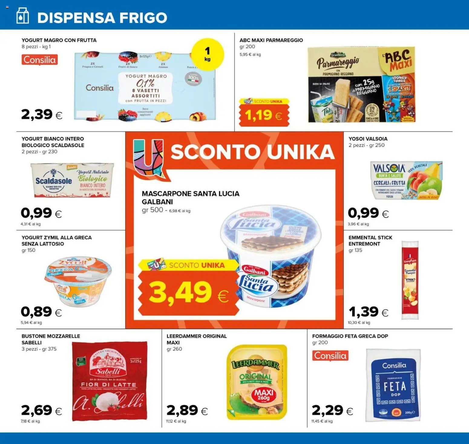 Volantino Oasi del 29/07/2026 | Pagina: 10 | Prodotti: Frutta, Latte, Ananas, Feta