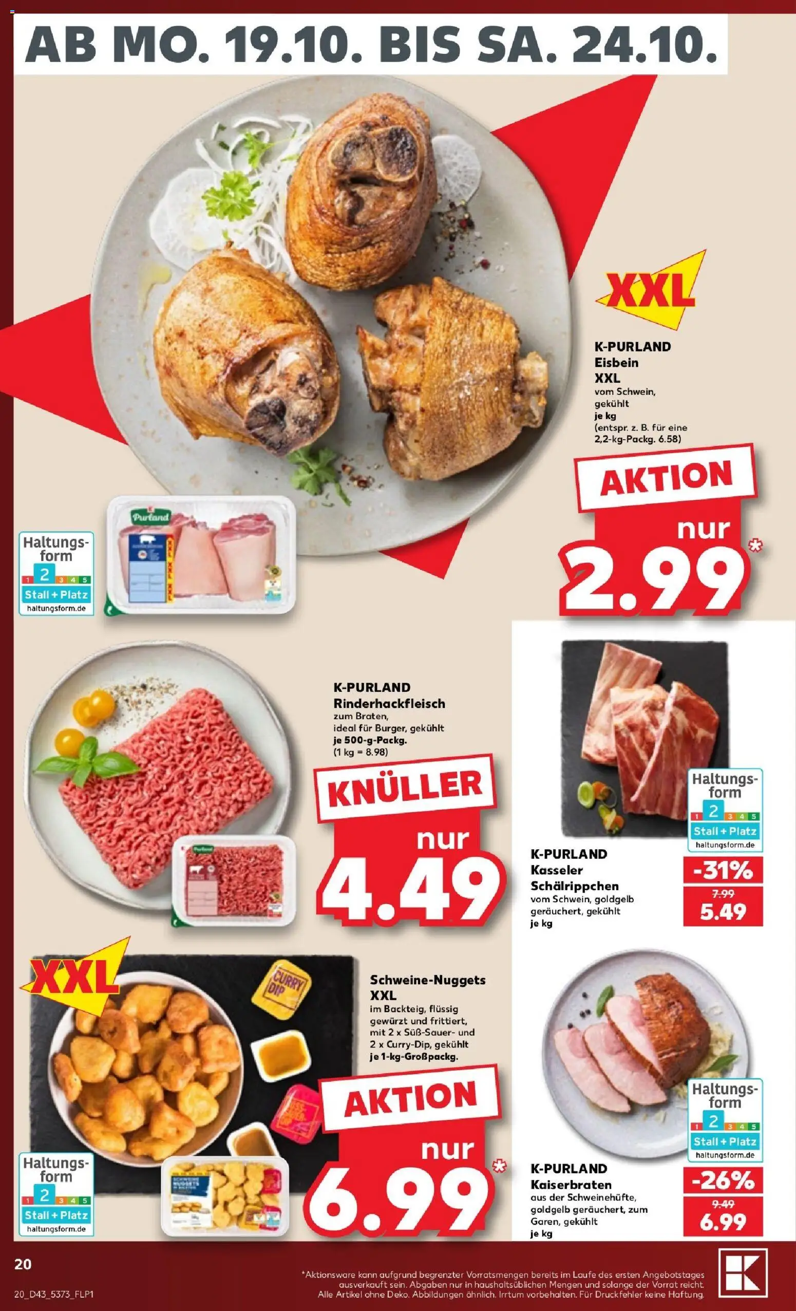 Kaufland Prospekt Kiel – gültig ab 19.10.2026 | Seite: 20
