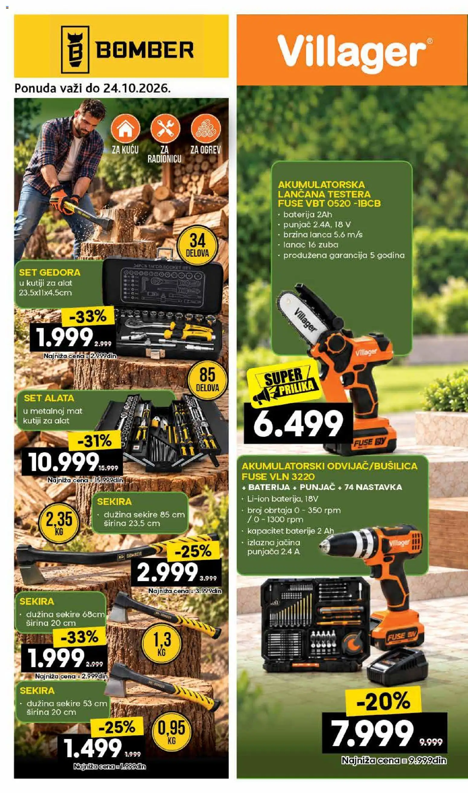 Roda katalog - važi od 12.10.2026 | Strana: 18 | Proizvode: Set alata, Baterija, Alat, Baterije