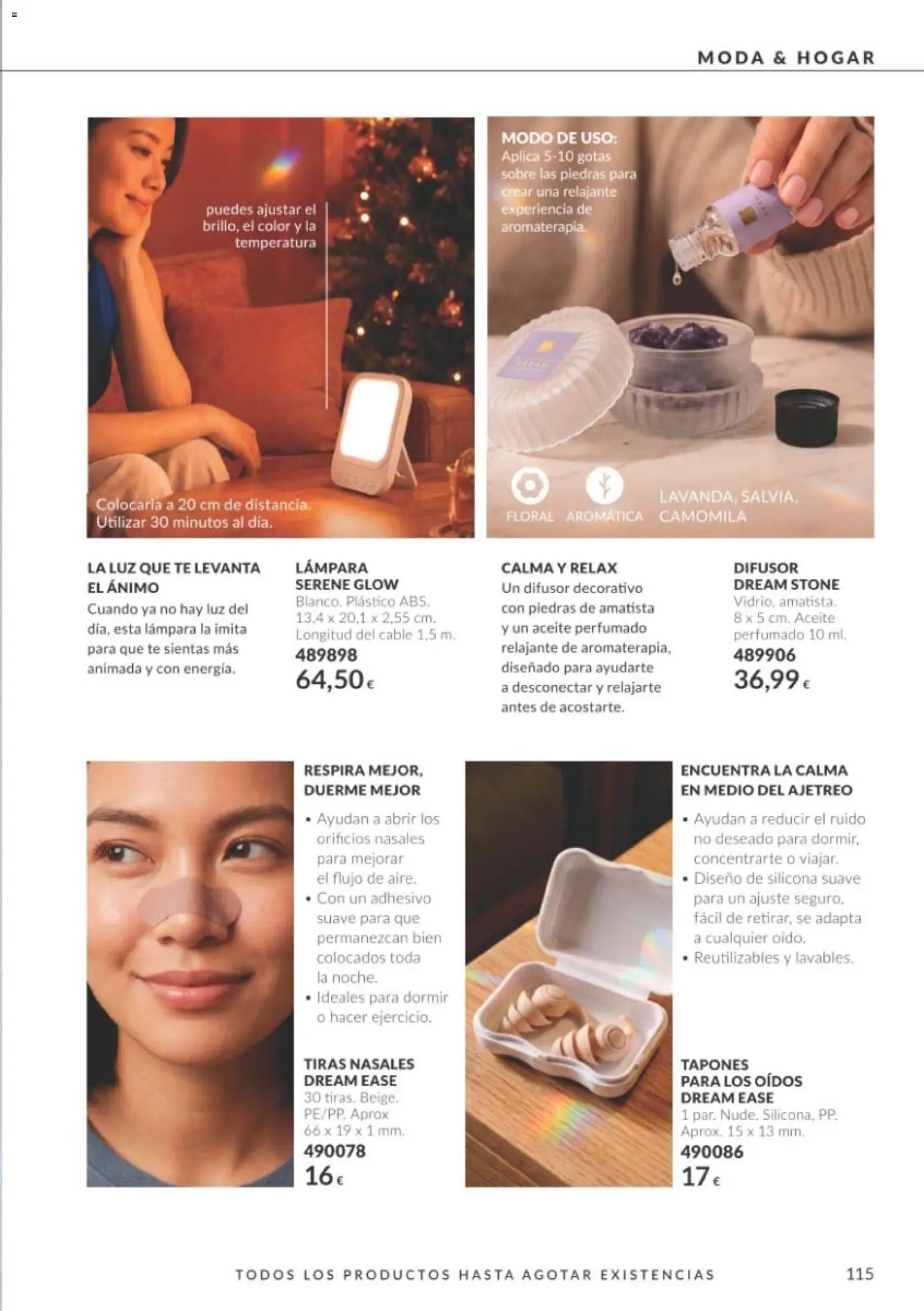 Catálogo AVON Black Friday │ válido desde el 01/11/2026 | Página: 115 | Productos: Aceite, Té, Cable, Lámpara