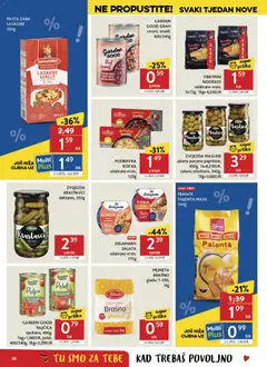 PASTA ZARA LASAGNE, Lasagne, 500g - Pregled kataloga iz trgovine Konzum, vrijedi od 13.05.2026 | Stranica: 36