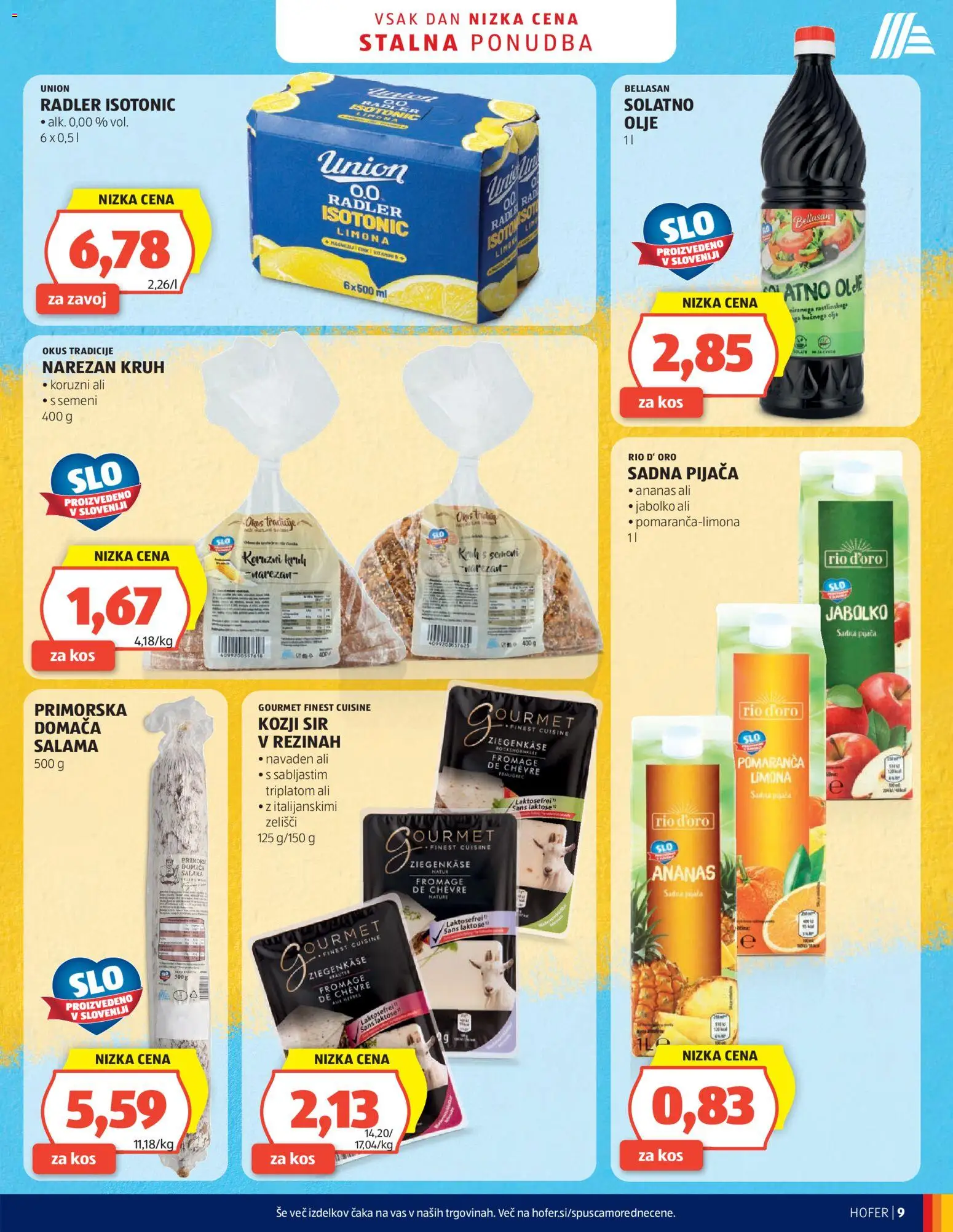 Novi Hofer katalog ponudbe – veljaven od 14.10.2026 | Stran: 9