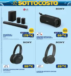 Anteprima del volantino Euronics volantino valido a partire dal 03/07/2026 | Pagina: 19 | Prodotti: Soundbar, Audio, Cuffie, Speaker