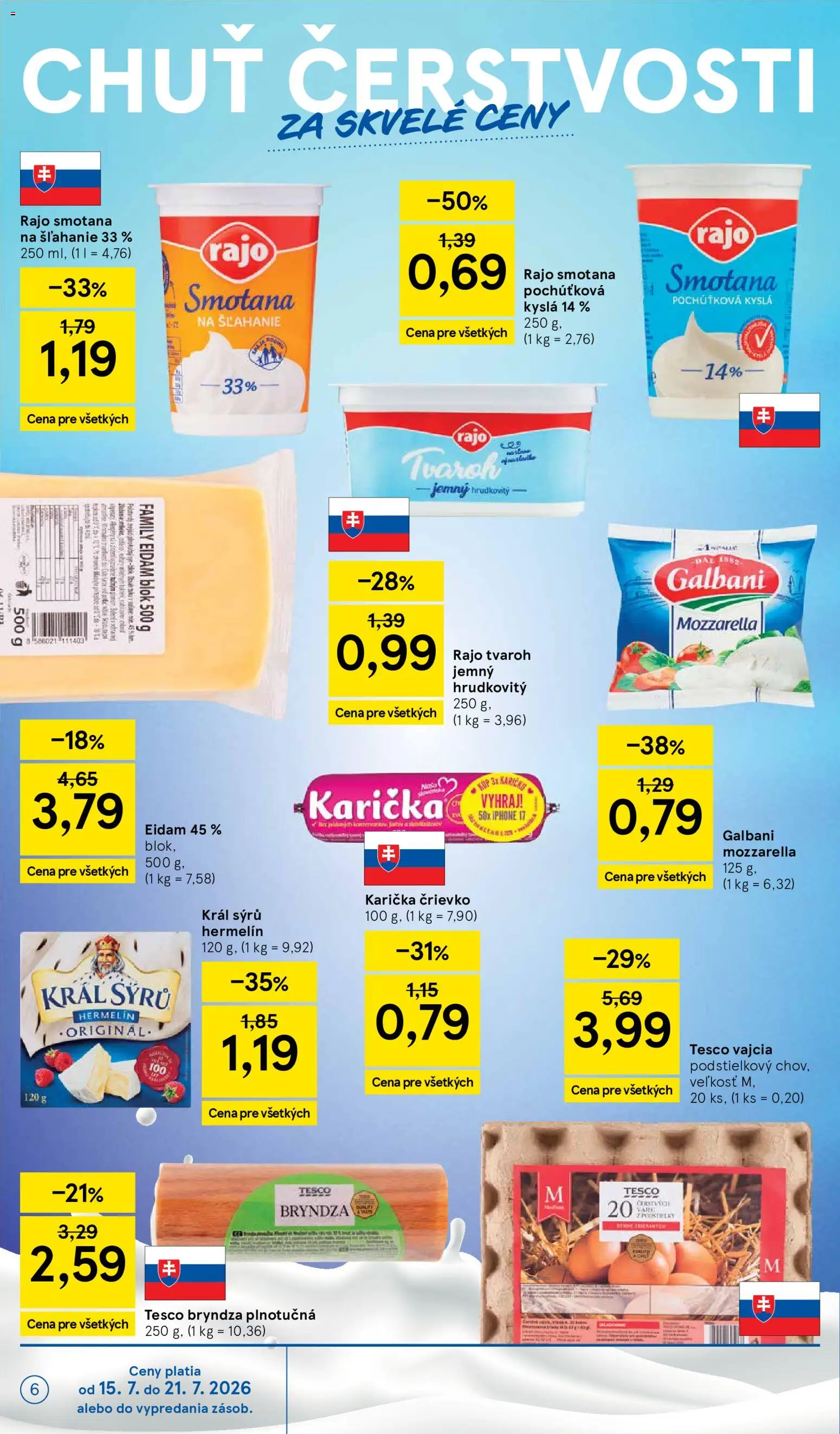 Tesco Hypermarket - leták od 15.07.2026 — page 6