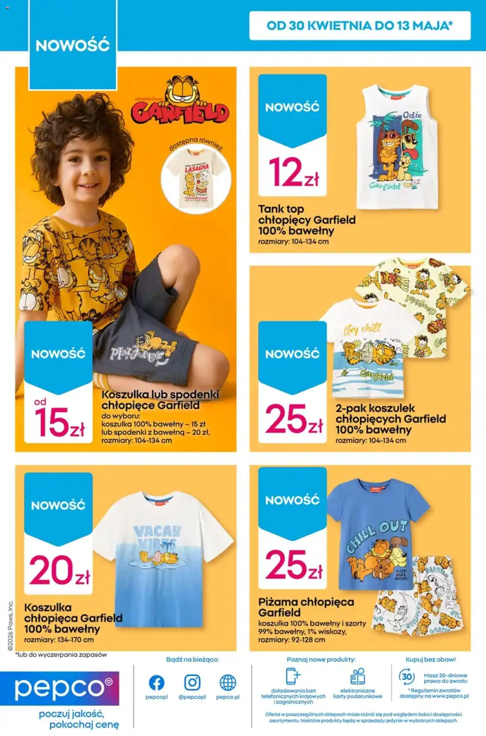 Pepco gazetka od 07.05.2026 | Strona: 12 | Produkty: Szorty, Top, Spodenki, Piżama