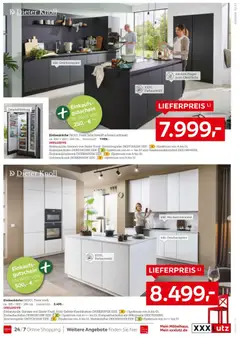 XXXLutz Nr. 1 bei Küchen ab 05.09.2026 gültig | Seite: 13 | Produkte: Gefrierschrank, Mikrowelle, Kühlgefrierkombination, Kuchen