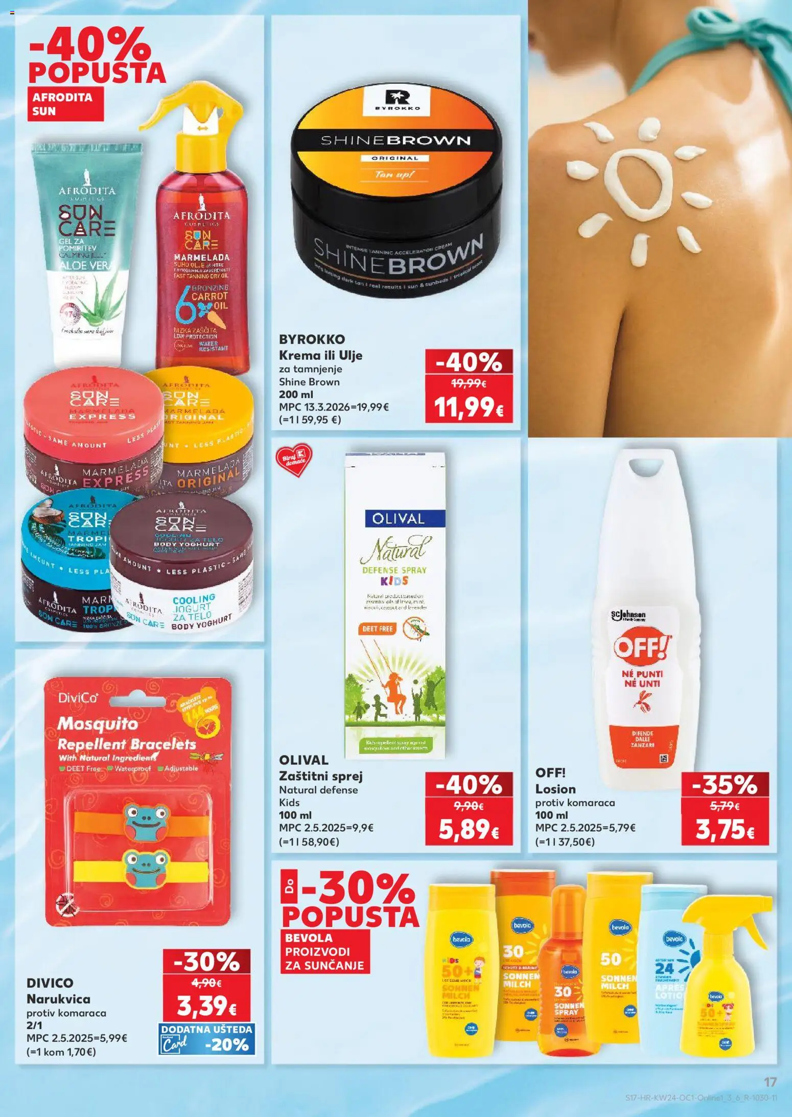 Kaufland katalog | vrijedi od 10.06.2026 | Stranica: 17 | Proizvodi: Marmelada, Pita, Krema, Narukvica