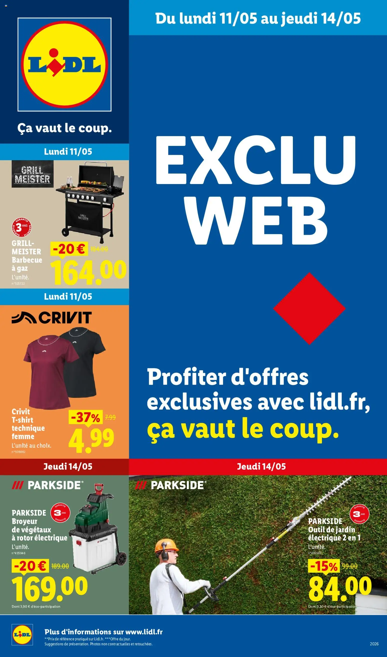 {H1} | Page: 1 | Produits: Barbecue, Grill, Broyeur, T-shirt