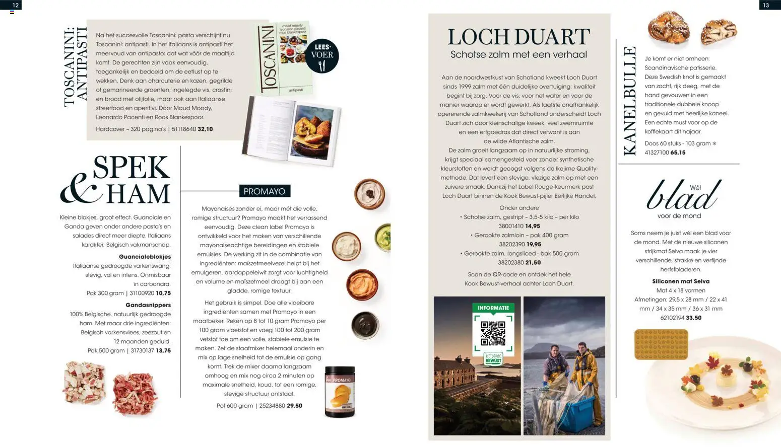 {H1} | Pagina: 7 | Producten: Spek, Brood, Zalm, Mixer