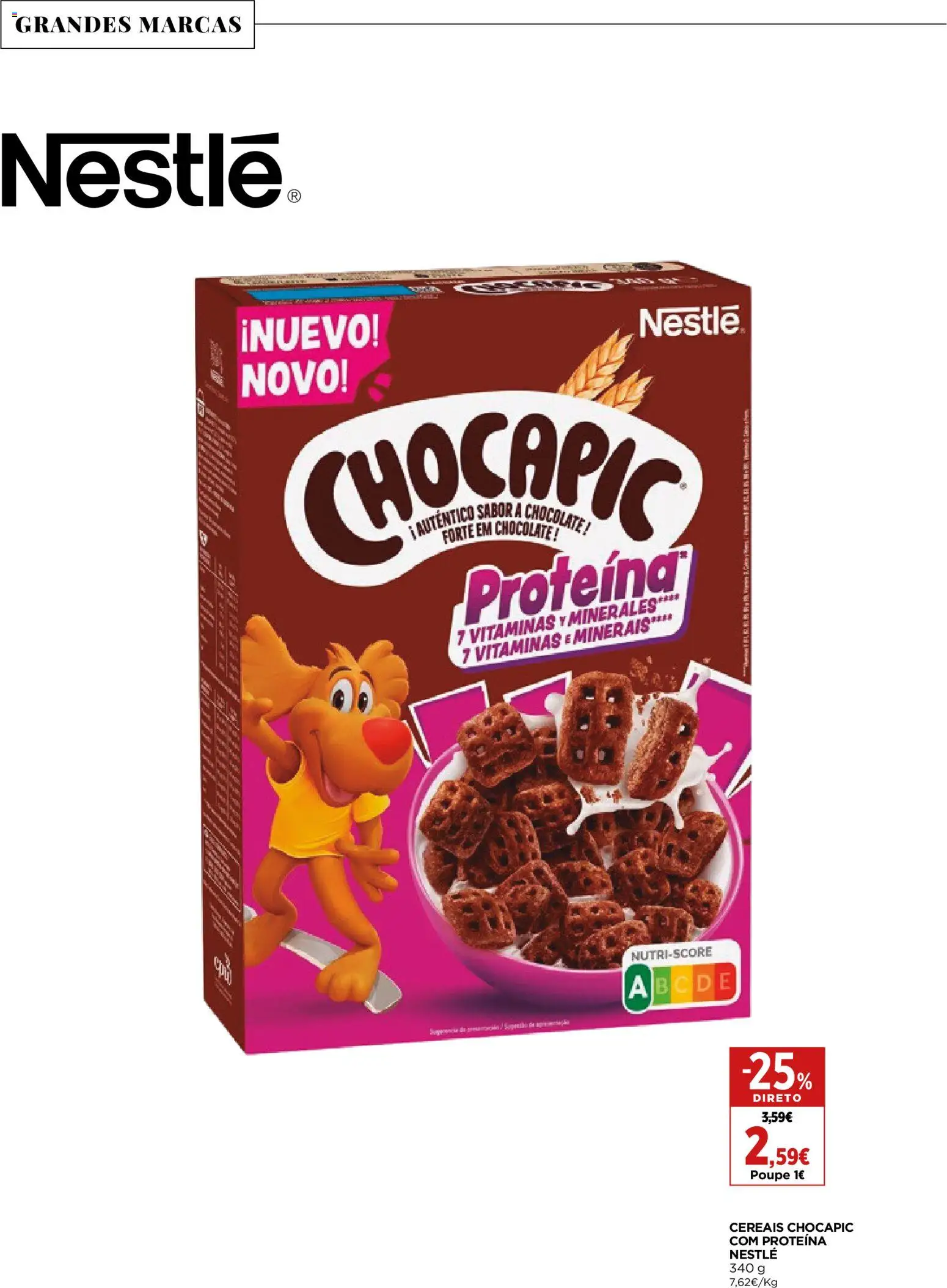 El Corte Ingles folheto │ válido de 26/06/2026 | Página: 68 | Produtos: Nestlé, Chocolate, Cereais, Proteina