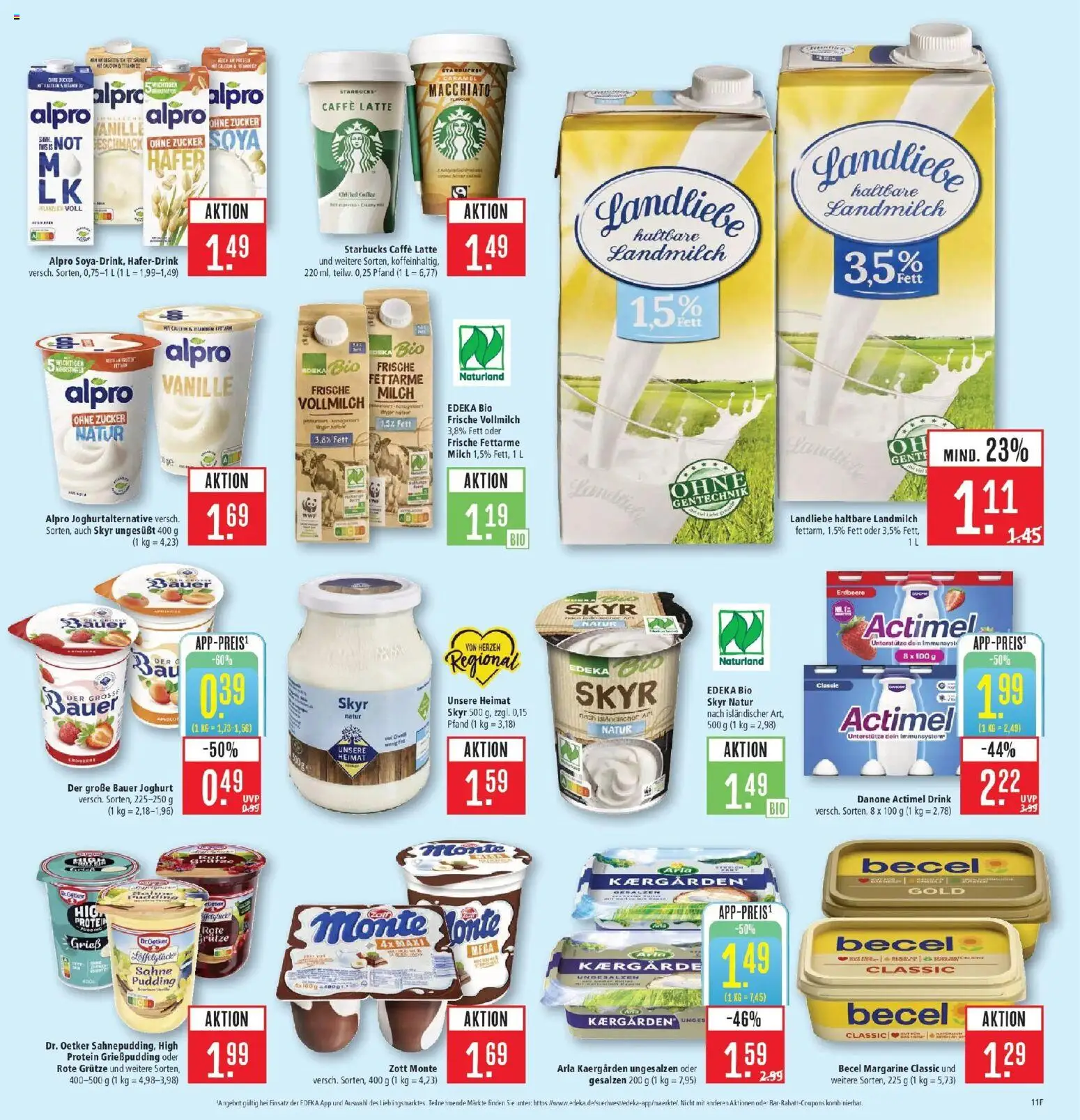 Marktkauf Prospekt Kirchheim – gültig ab 08.06.2026 | Seite: 15 | Produkte: Joghurt, Pudding, Haferdrink, Zucker
