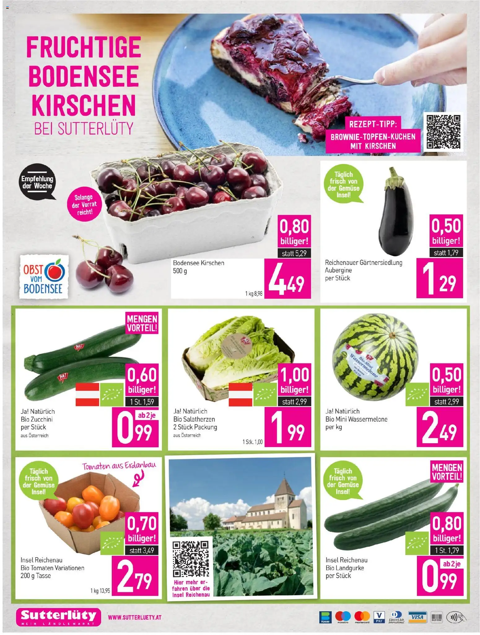 Sutterlüty Flugblatt gültig ab 25.06.2026 | Seite: 20 | Produkte: Gemüse, Obst, Wassermelone, Tomaten