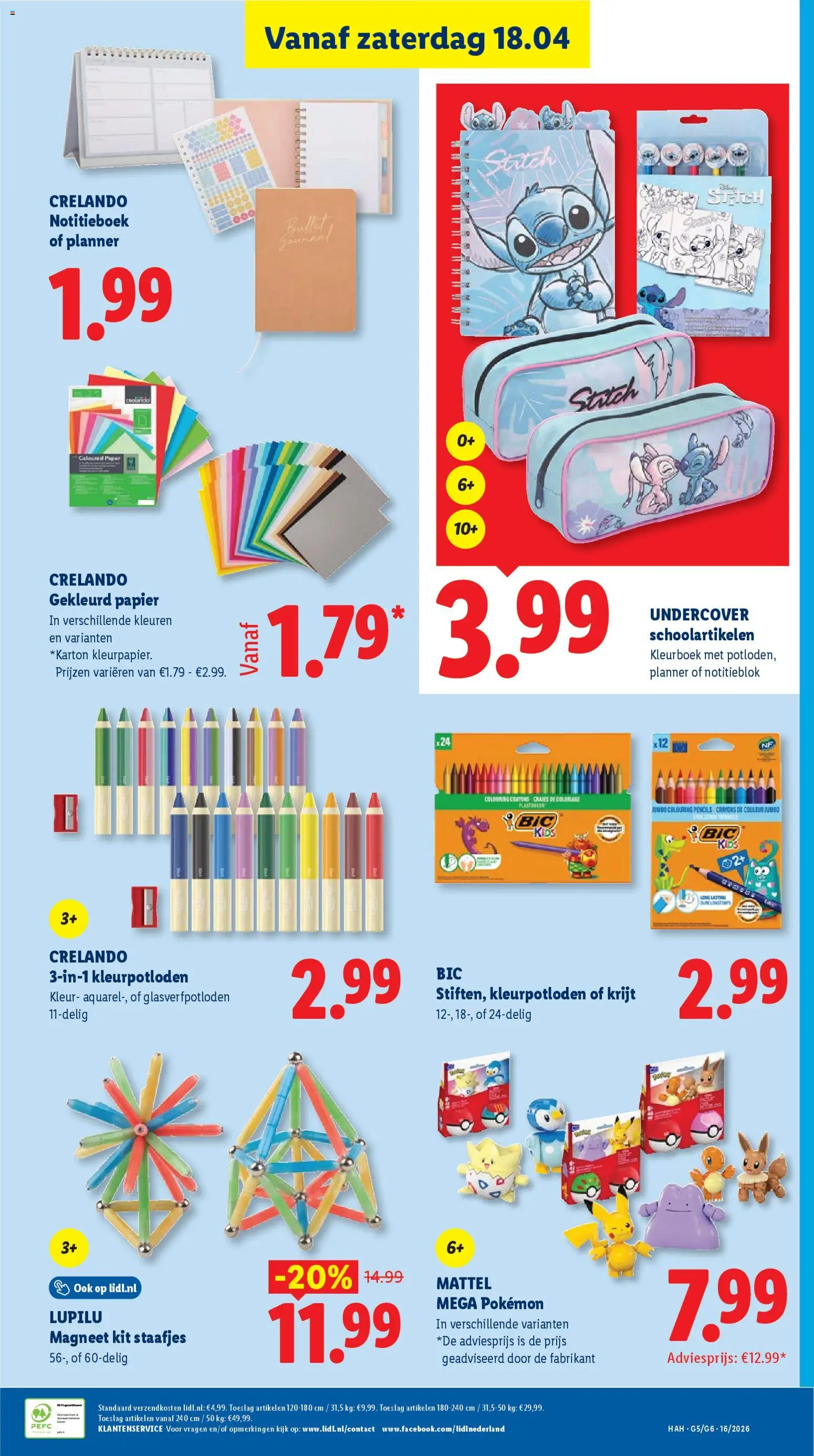 {H1} | Pagina: 41 | Producten: Planner, Kleurpotloden, Gekleurd papier, Papier