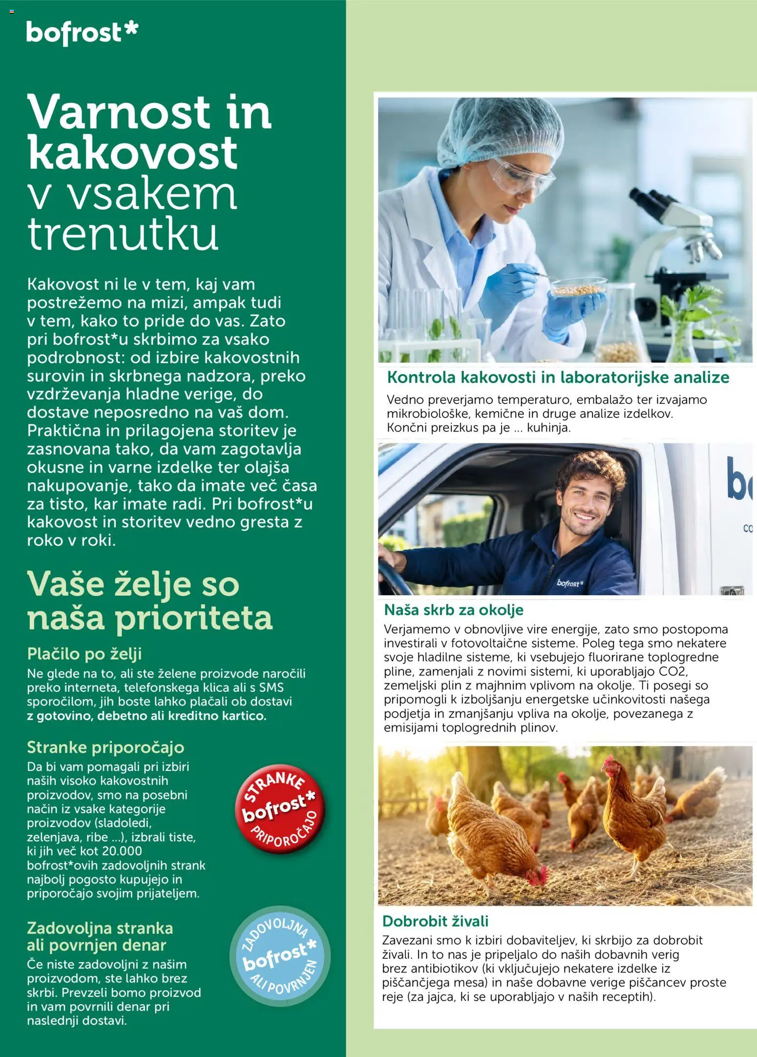 Novi Bofrost katalog ponudbe – veljaven od 01.10.2026 | Stran: 4 | Izdelki: Ribe, Zelje