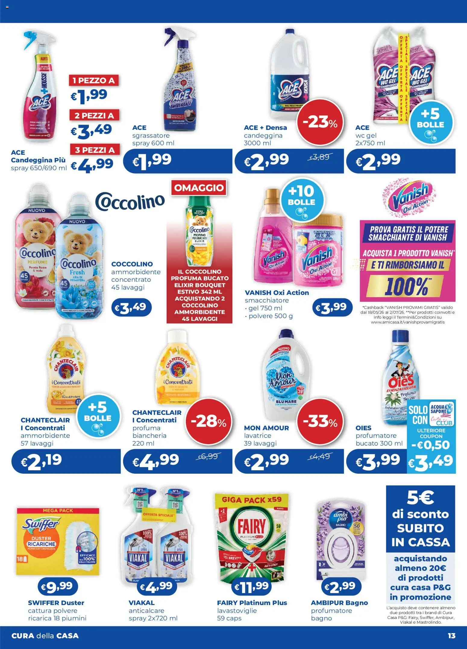 Volantino Acqua e Sapone del 11.06.2026 | Pagina: 13