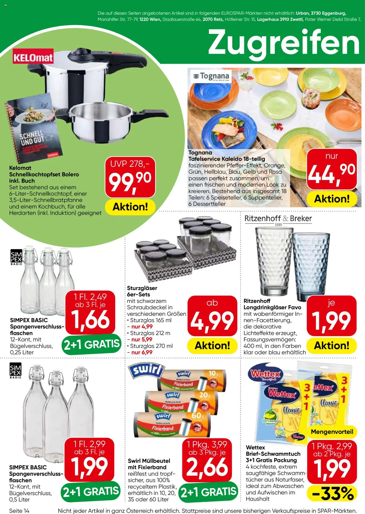 Die besten Angebote | Eurospar Flugblatt ab 01.07.2026 | - Jetzt stöbern! | Österreich