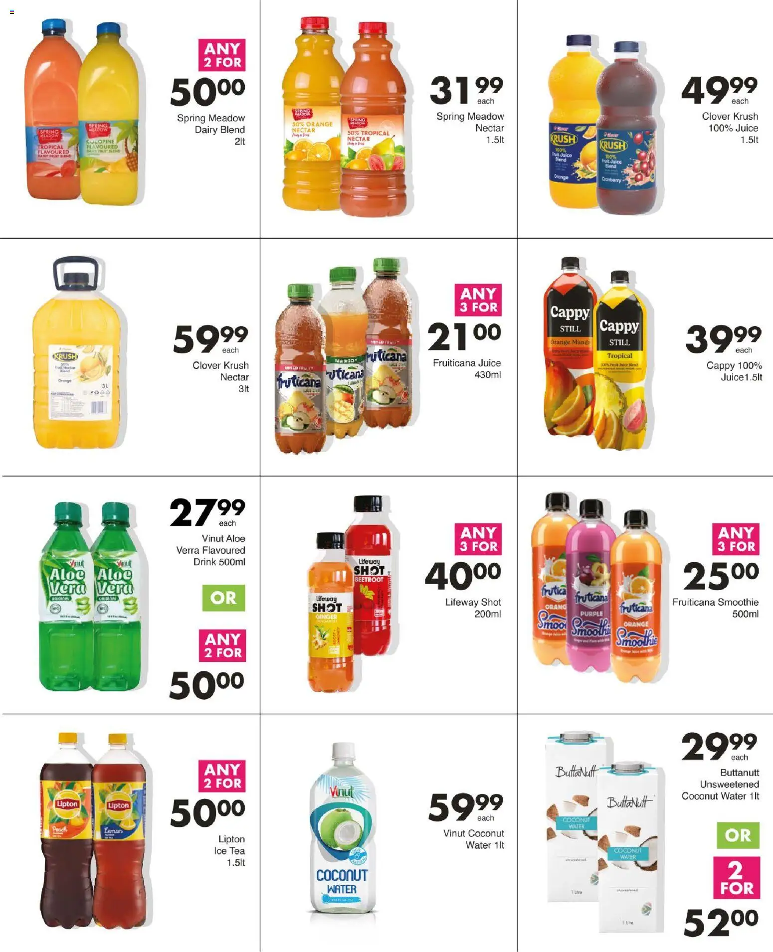 New Save catalogue – valid from 28.05.2026 | Page: 50 | Products: Juice, Tea, Fruit, Dairy blend