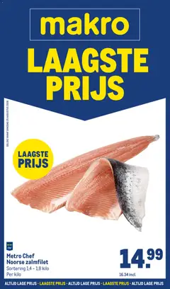 Makro folder - Laagste prijs - Voorbeeld van een folder van Makro, geldig van 04-06-2026