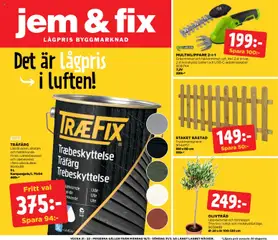 Jem & Fix erbjudanden - Förhandsvisning av reklamblad från butik Jem & Fix aktuell från 18.05.2026