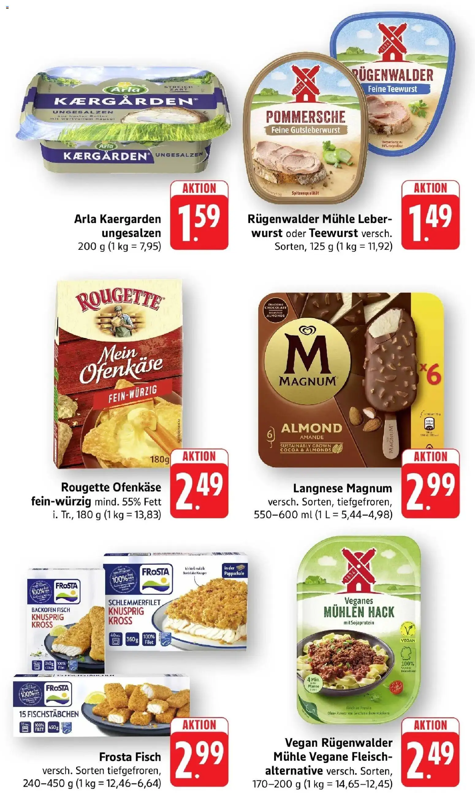 nah & gut Prospekt Gengenbach – gültig ab 14.09.2026 | Seite: 5 | Produkte: Langnese, Mühle, Rougette ofenkase, Wurst