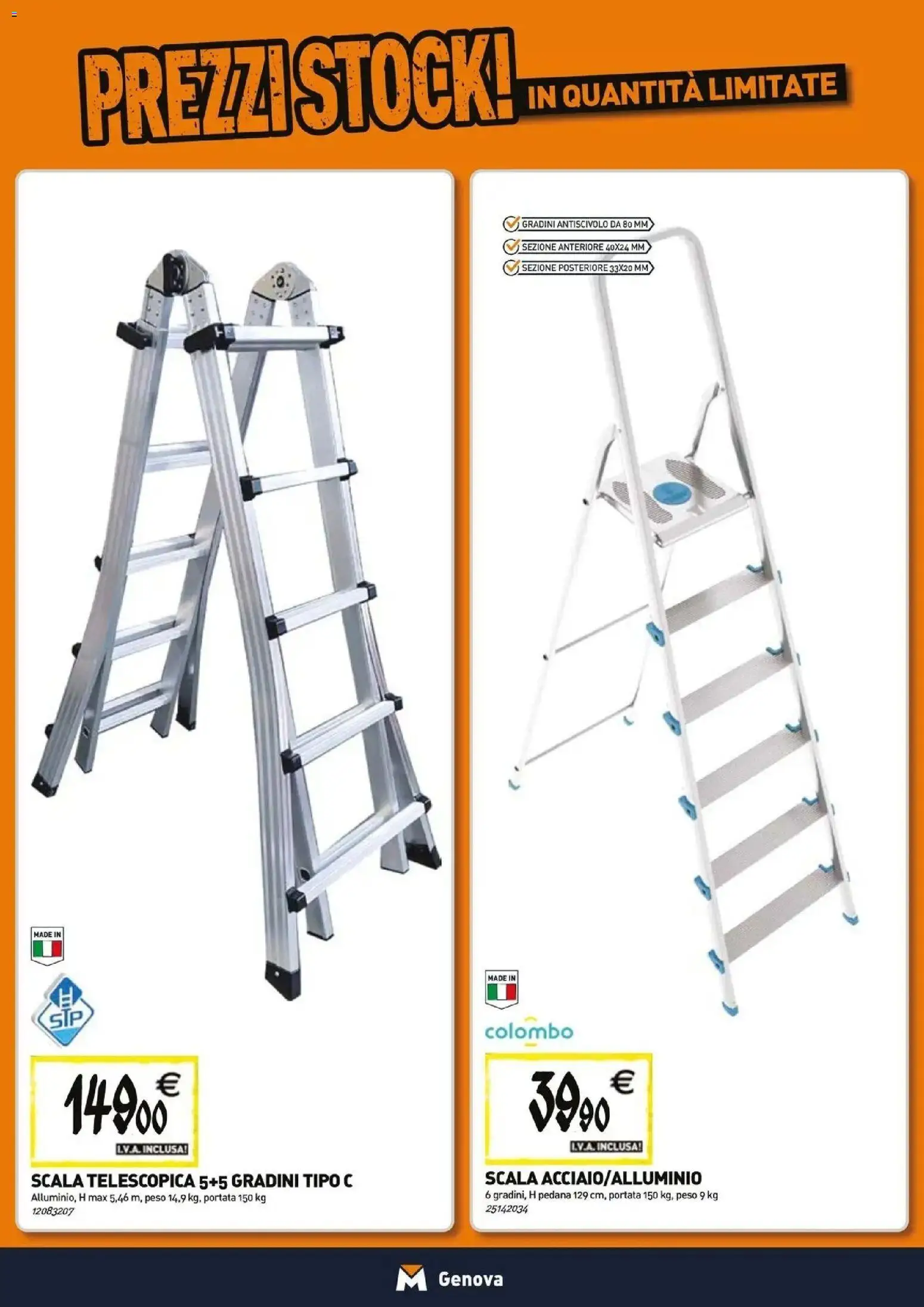 Nuovo Tecnomat catalogo dal 29/10/2026 > offerte anteprima 🛍️ | Pagina: 16 | Prodotti: Scala