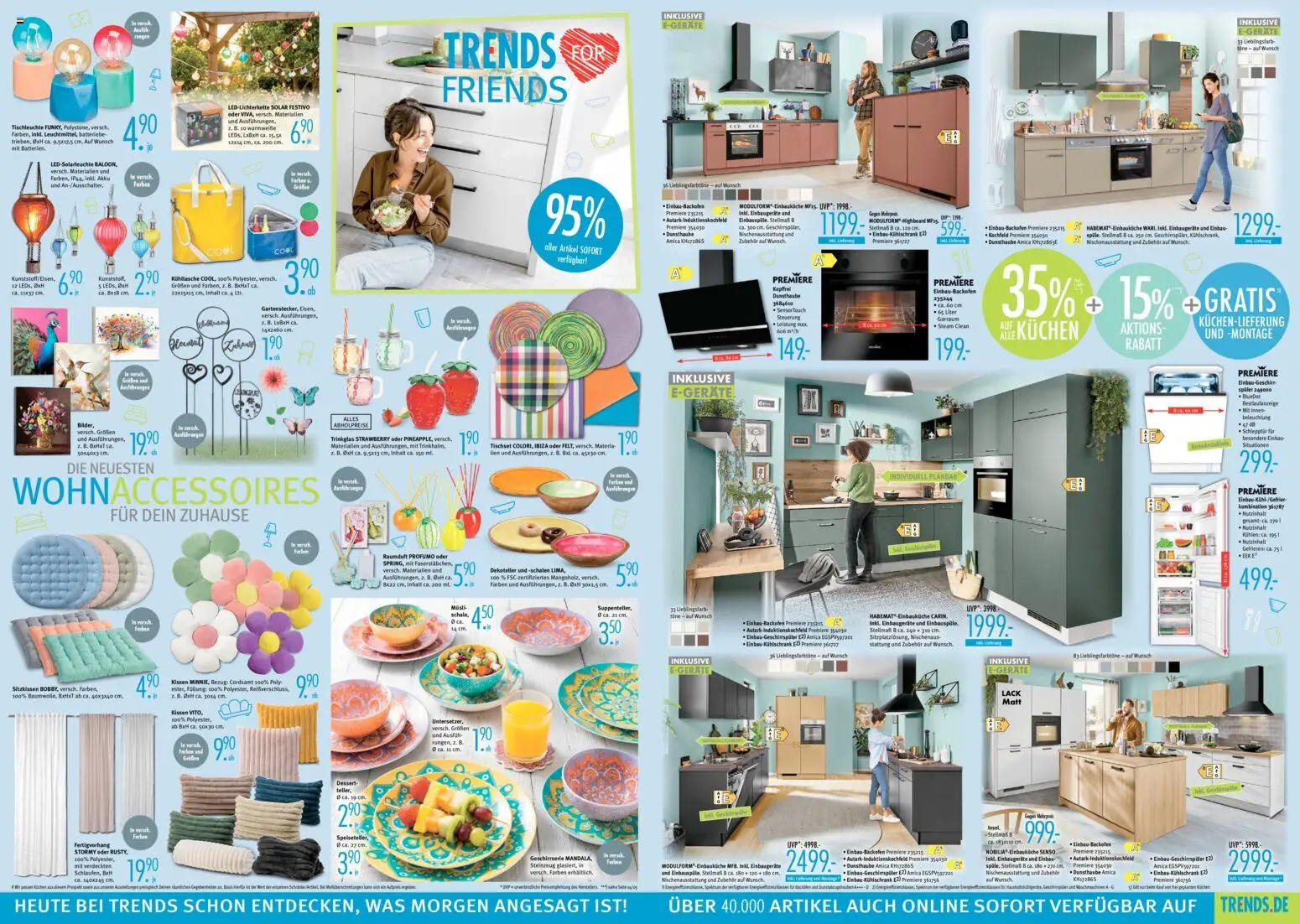 Trends Prospekt 	 – gültig ab 09.05.2026 | Seite: 4 | Produkte: Musli, HIghboard, Kissen, Kuchen