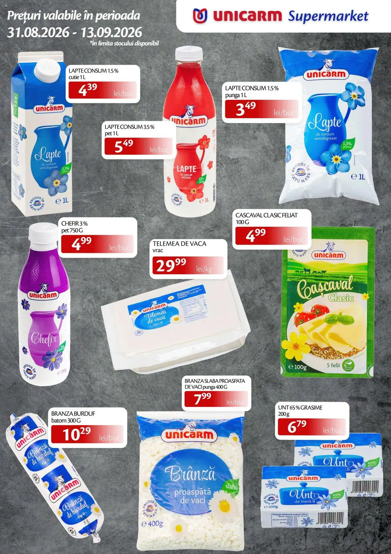 Noul catalog Unicarm – valabil de la 31.08.2026 | Pagină: 3