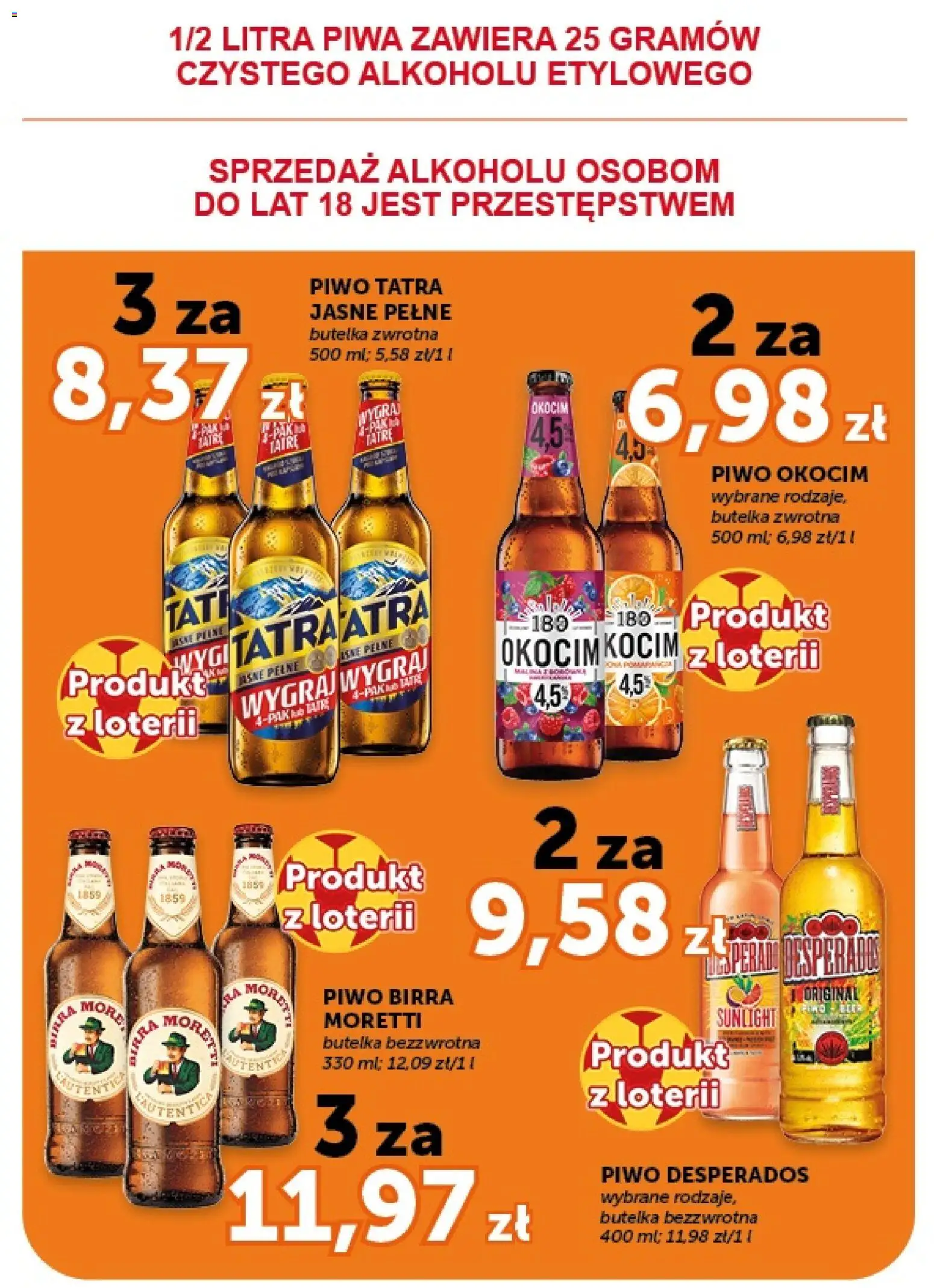 ABC gazetka od 16.07.2026 | Strona: 20 | Produkty: Piwo Desperados, Piwo