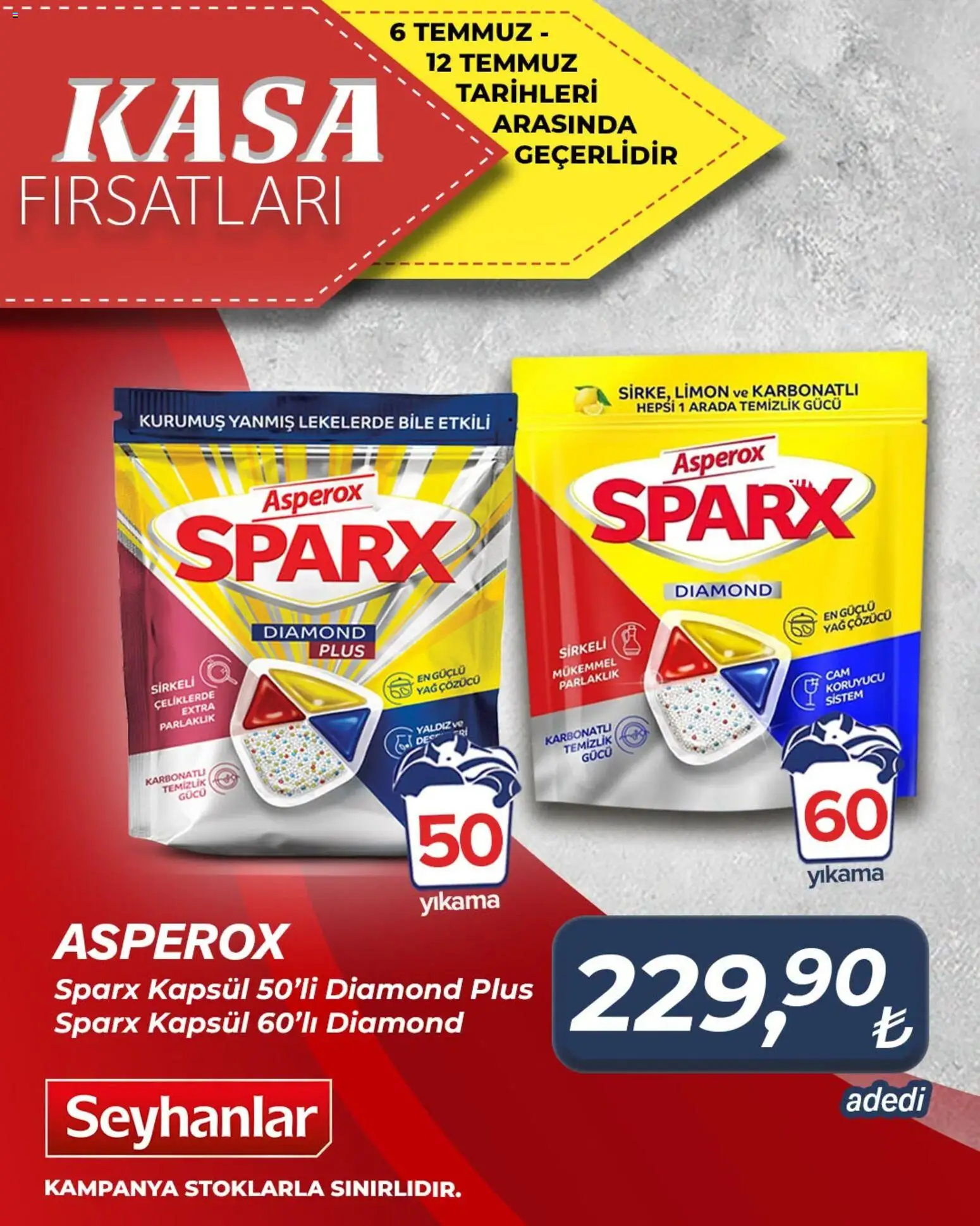 Seyhanlar Market - Katalog Kasa Fırsatları - 06 Temmuz 2026 tarihinden itibaren geçerlidir | Sayfa: 2 | Ürünler: Yağ, Yağ çözücü, Limon, Kasa