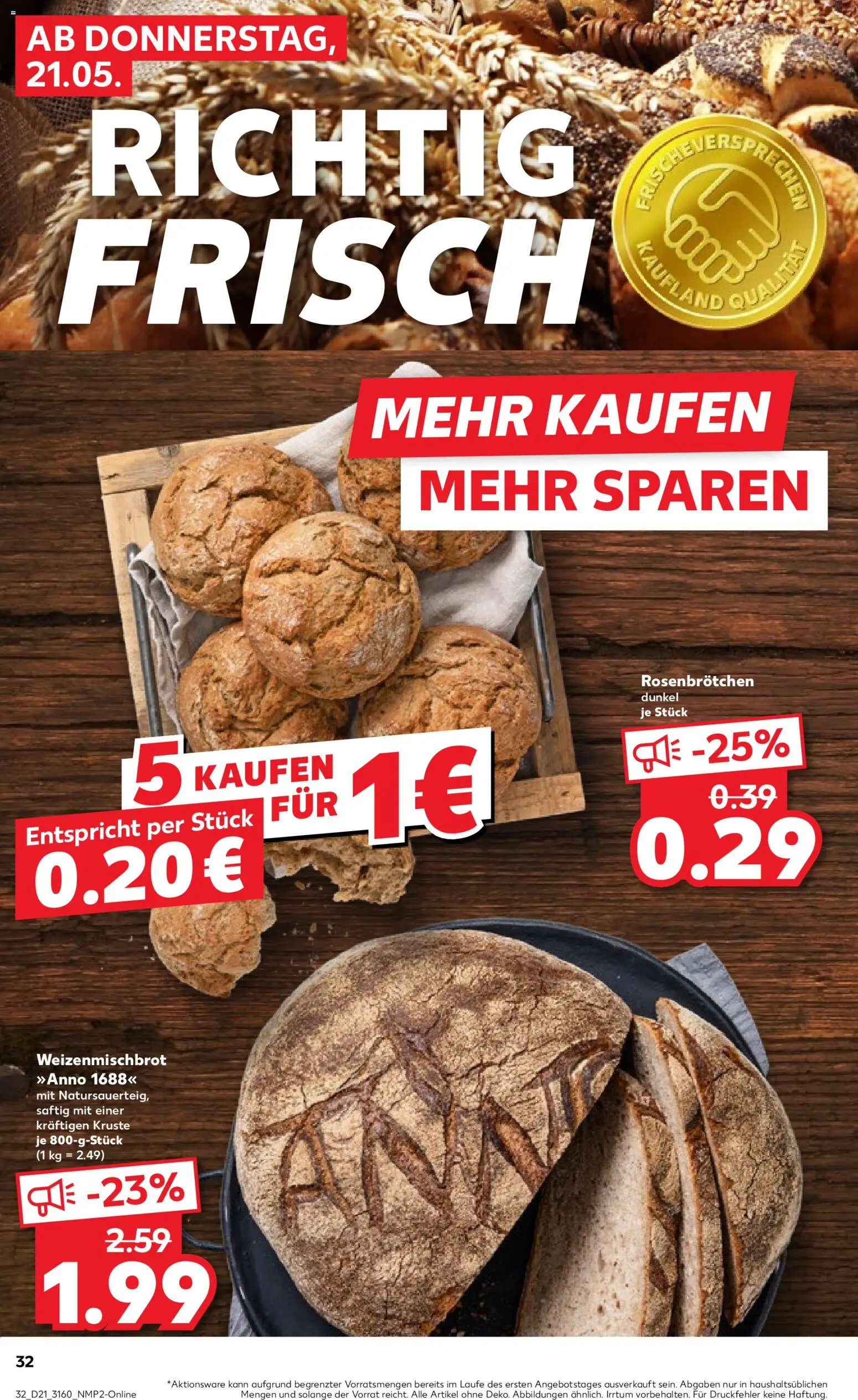 Kaufland Prospekt Frankfurt (Oder)	 – gültig ab 21.05.2026 | Seite: 32