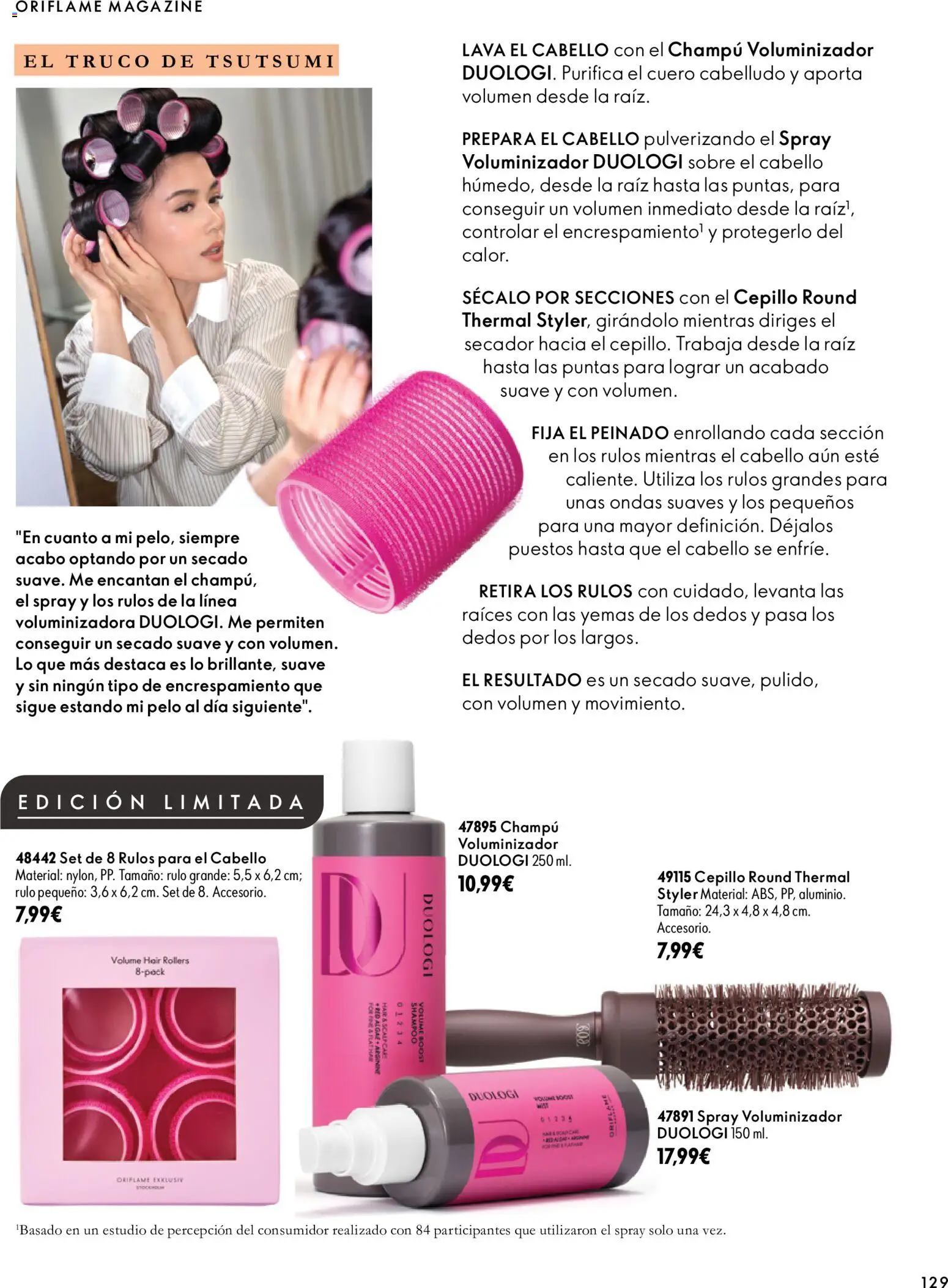 Oriflame - Catálogo Campaña 14 │ válido desde el 07/10/2026 | Página: 129 | Productos: Cepillo, Champú