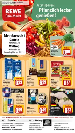 Rewe Prospekt Waltrop ab 24.08.2026 gültig